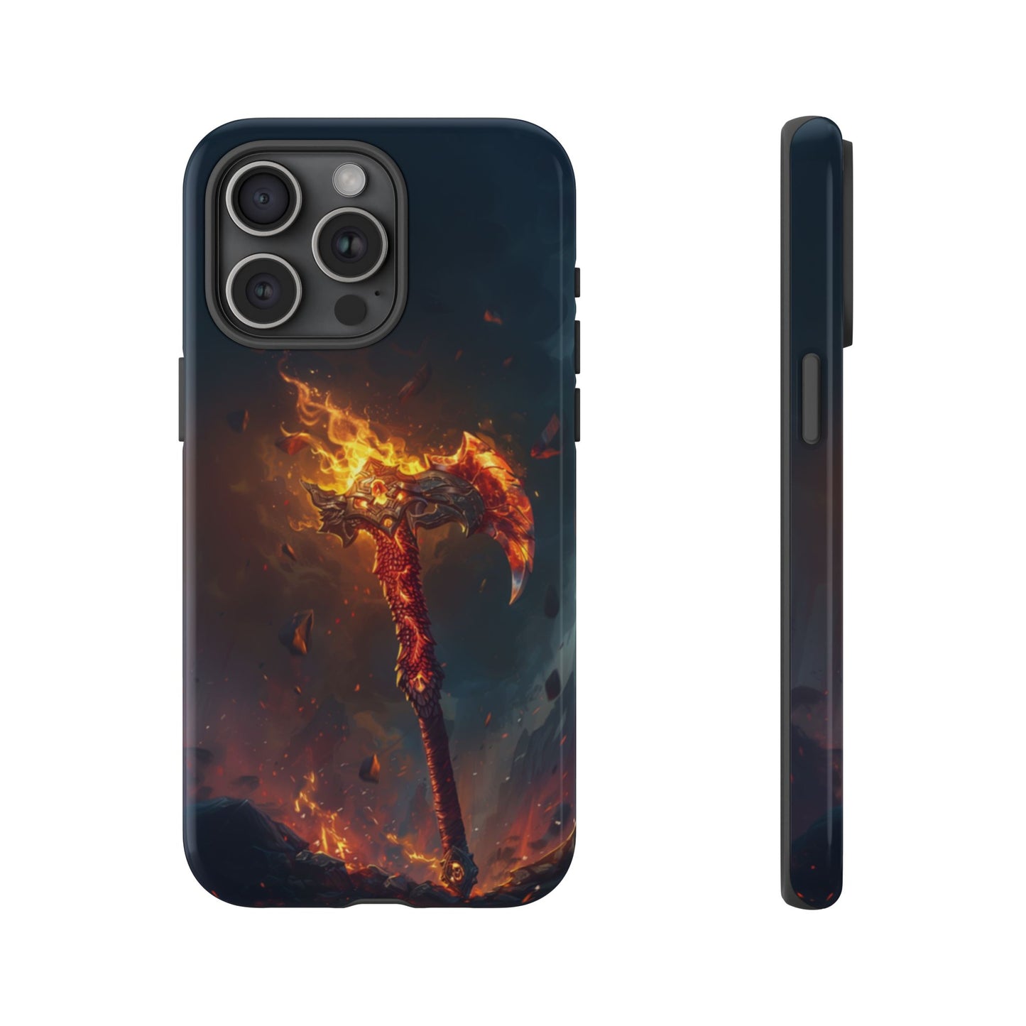 Dragon Fire Axe - Tough iPhone Case