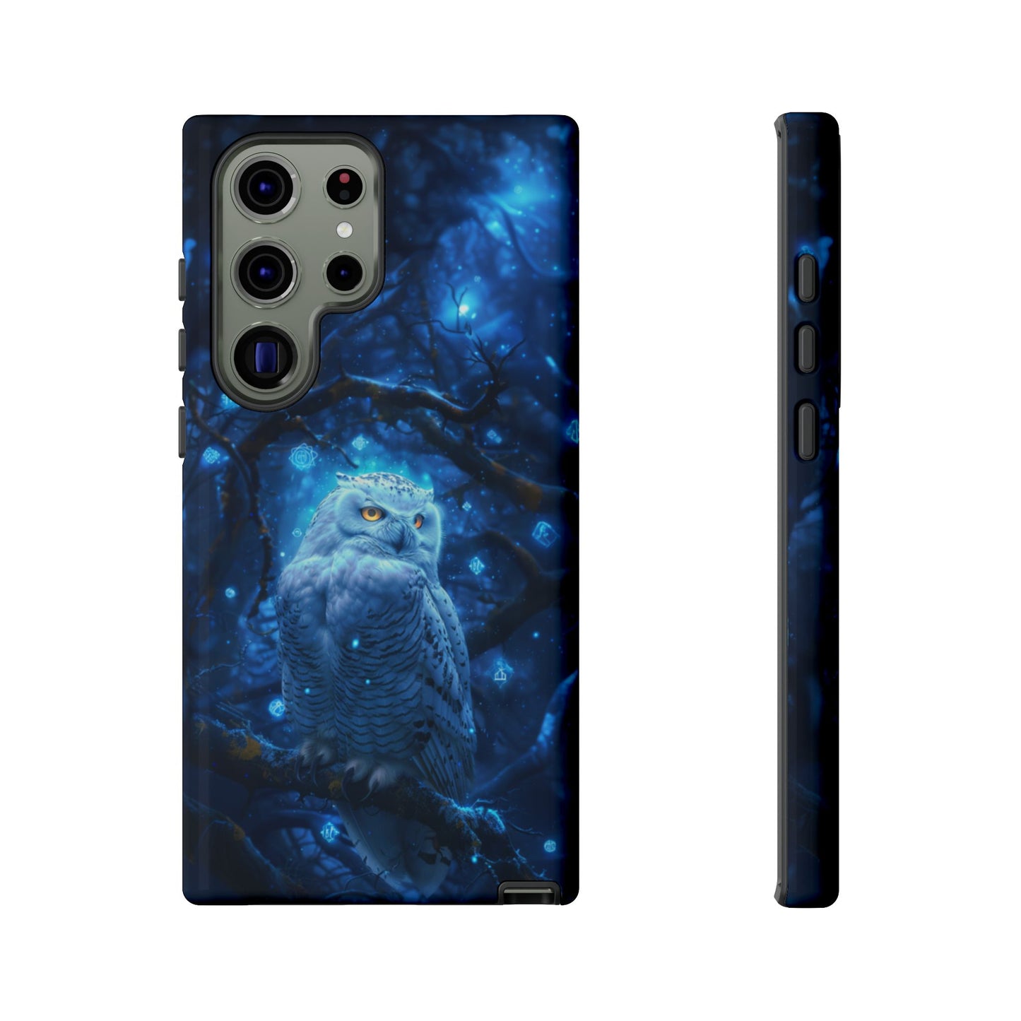 Luminous Rune Owl – Tough Samsung Galaxy Case