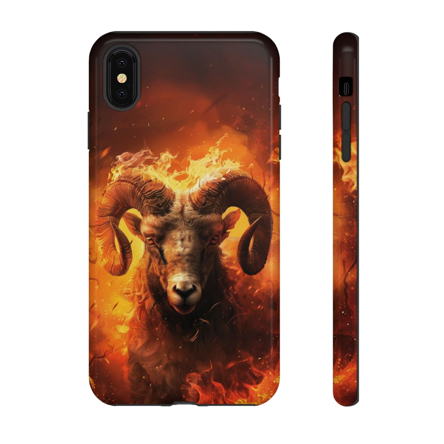 Aries Fire Ram - Tough iPhone Case