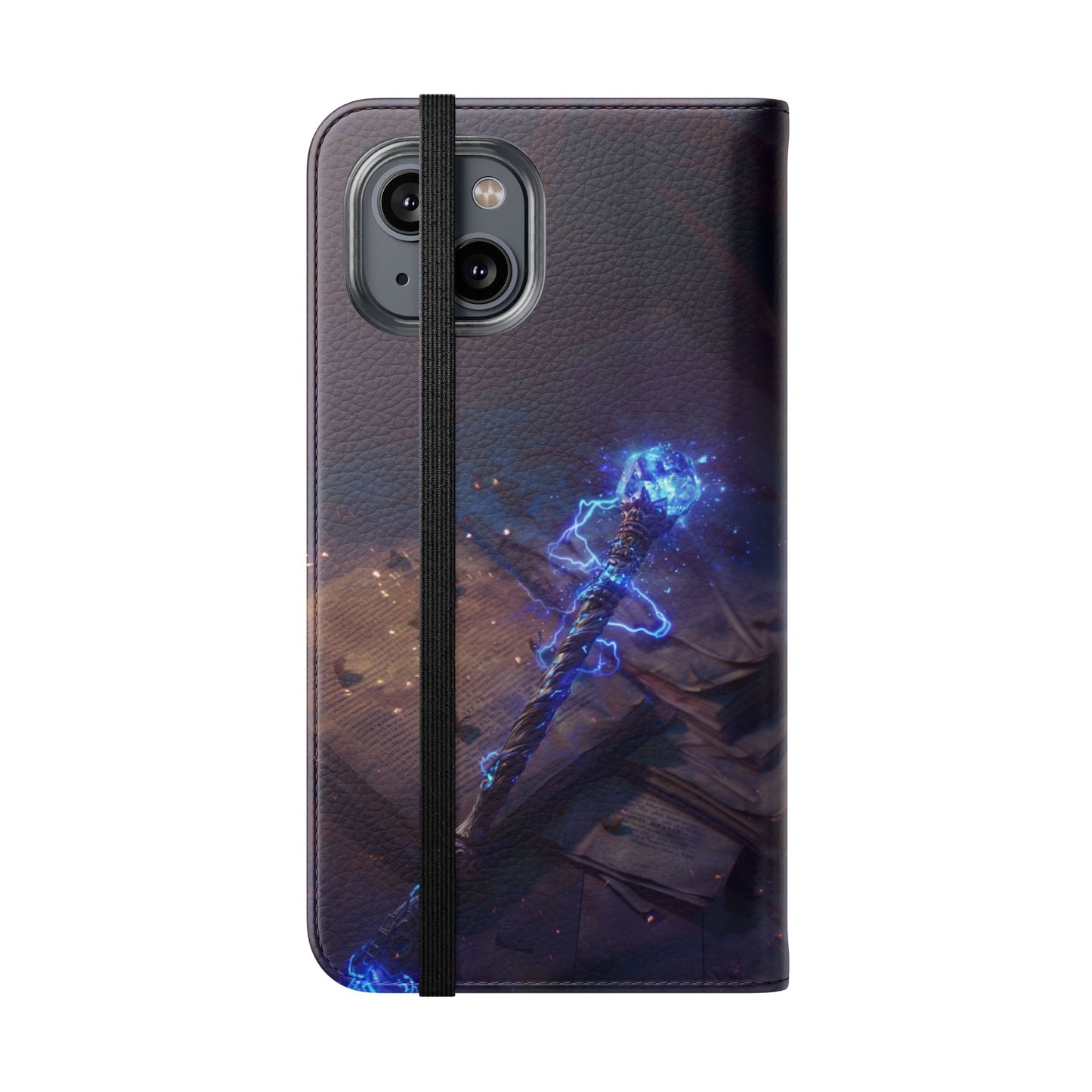 Lightning Staff - Wallet Flip Case