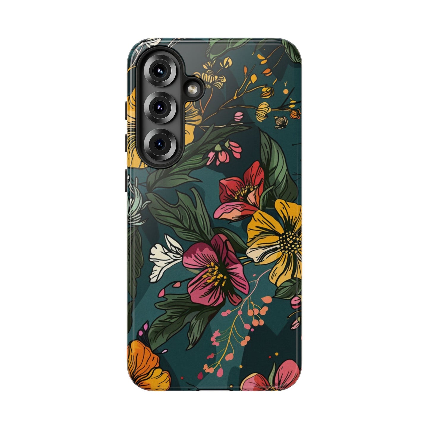 Vintage Floral Bloom – Tough Samsung Galaxy Case