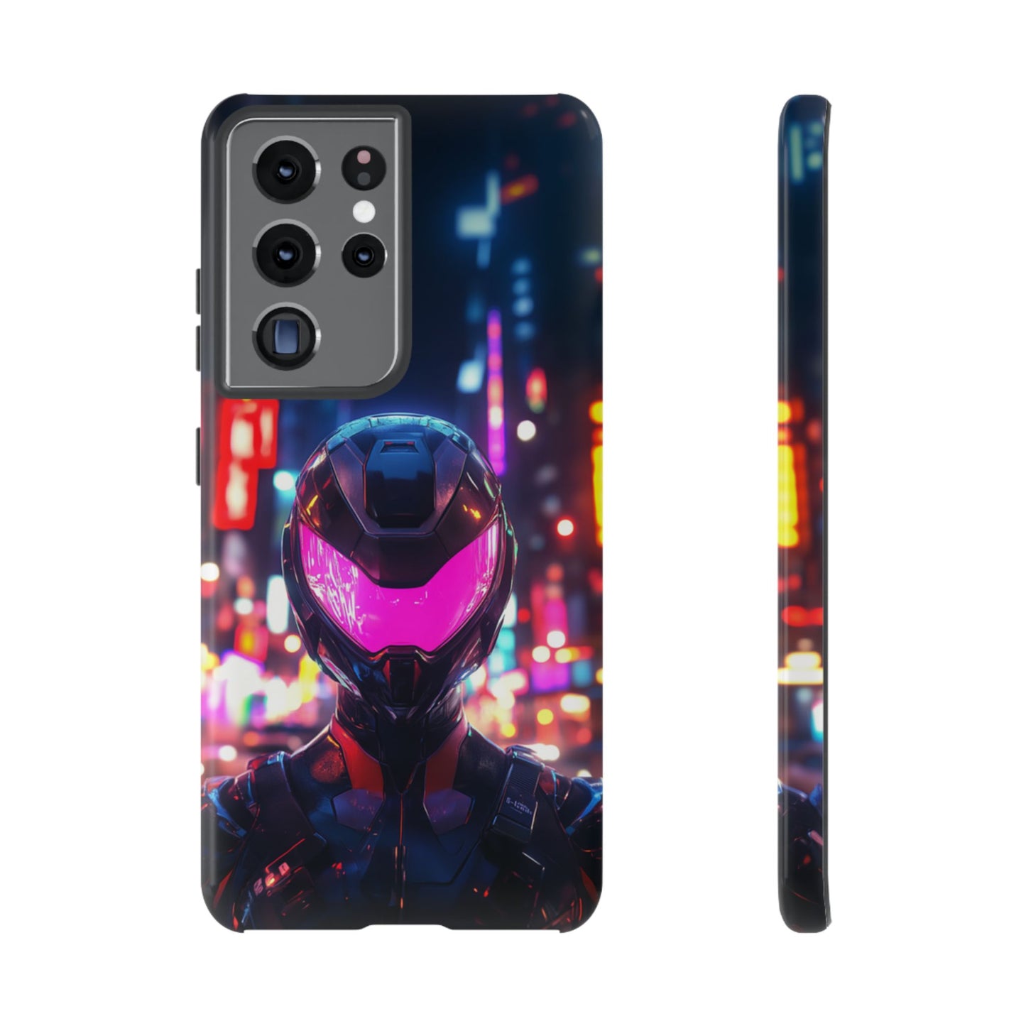 Neon Guardian Warrior – Tough Samsung Galaxy Case