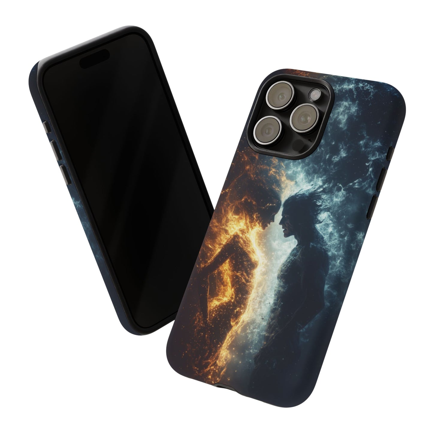 Fire & Frost Lovers - Tough iPhone Case