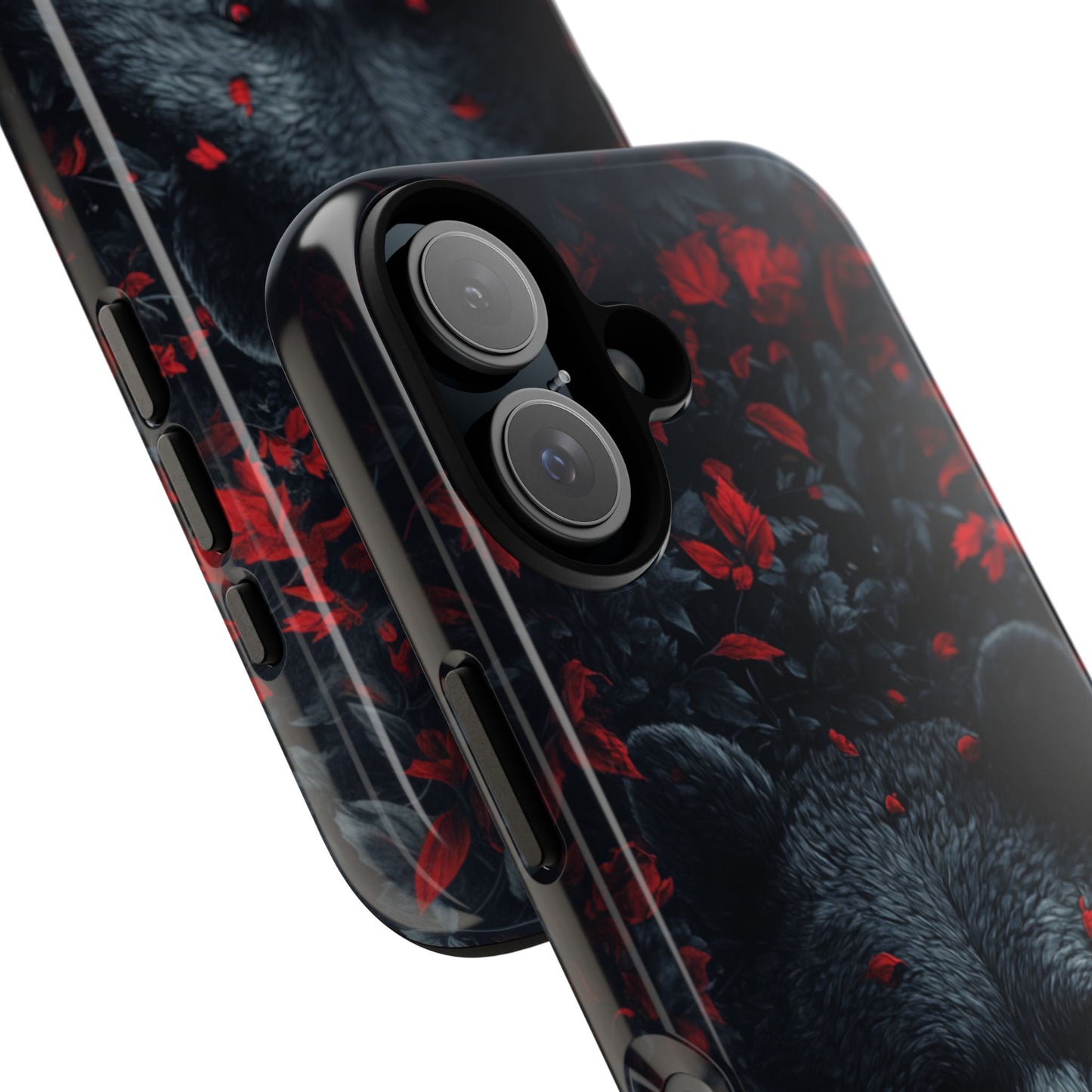 Crimson Bear Thicket – Tough iPhone Case