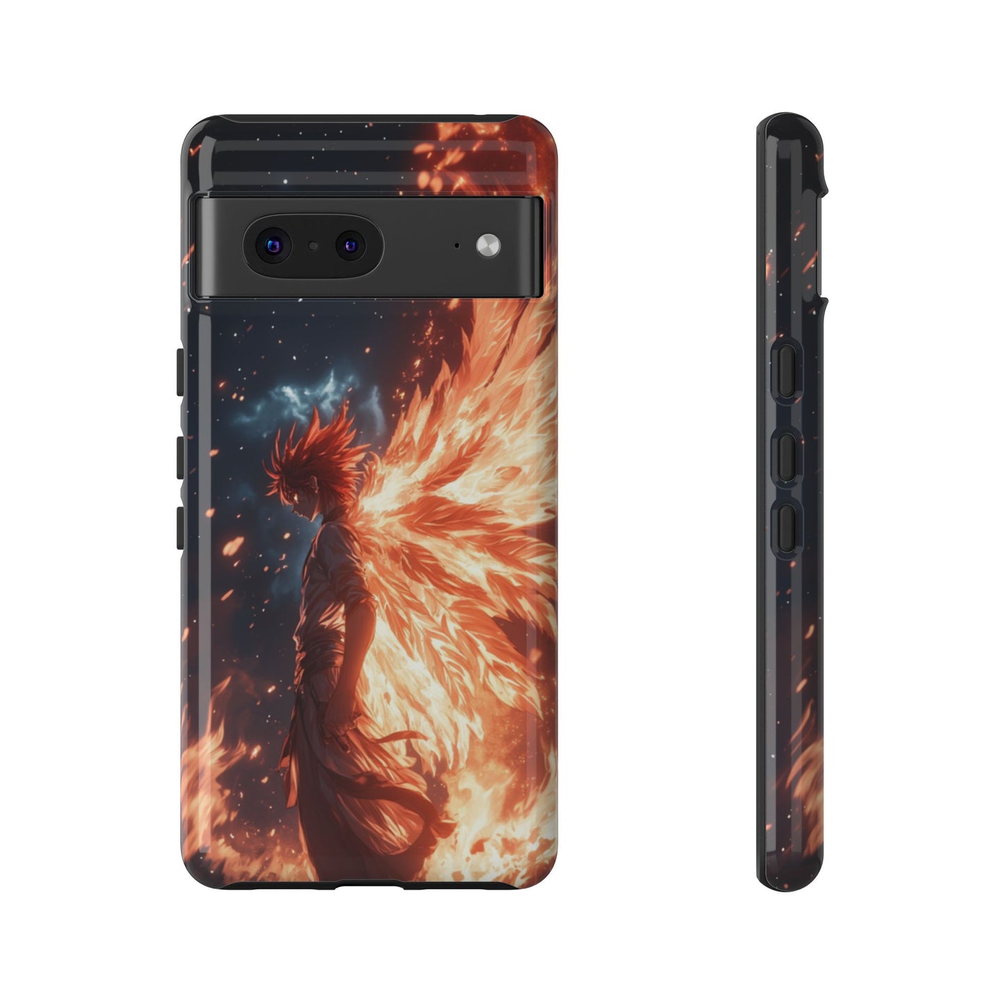 Flaming Guardian Phone Case – iPhone, Samsung, Google Pixel