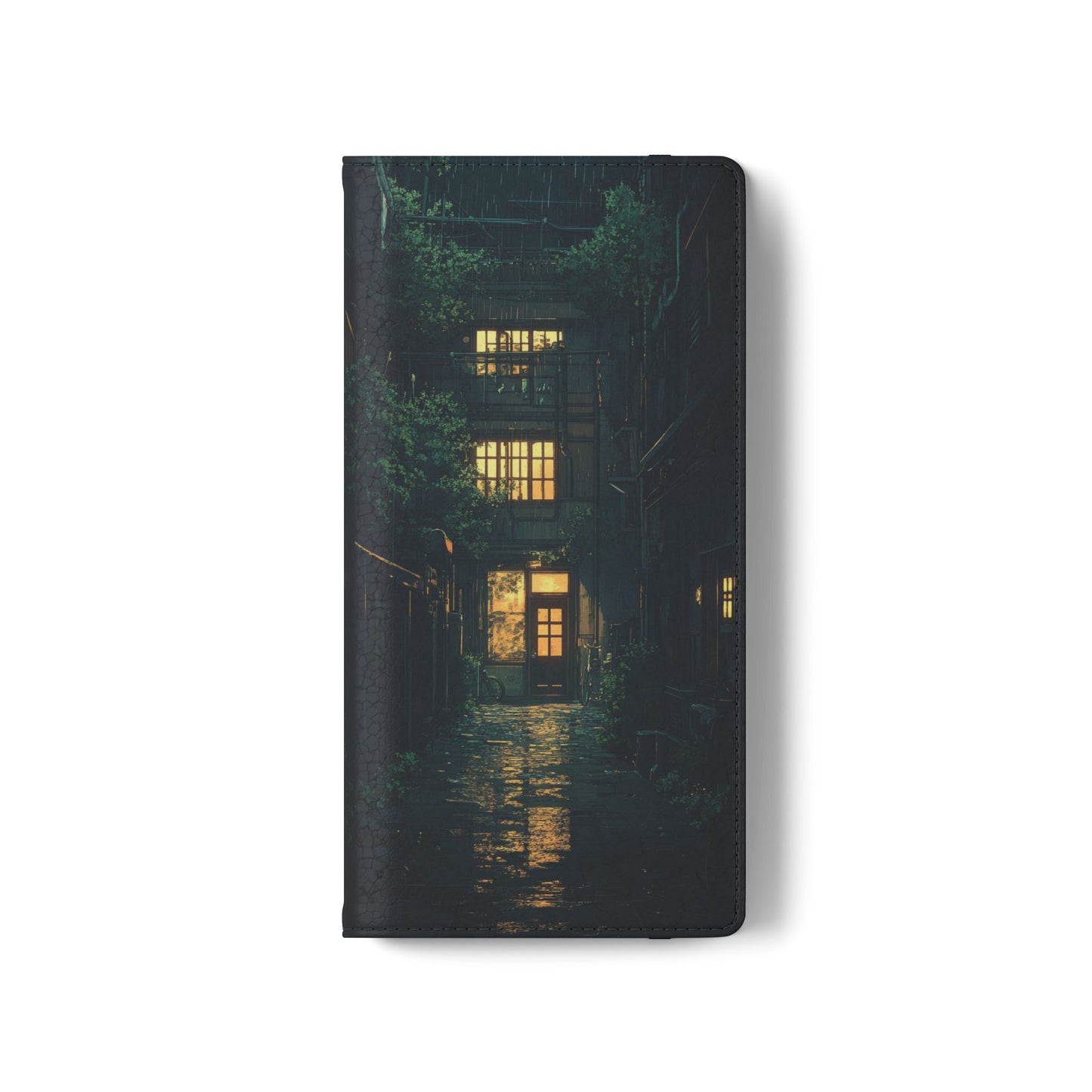 Rainy Alley - Wallet Flip Case