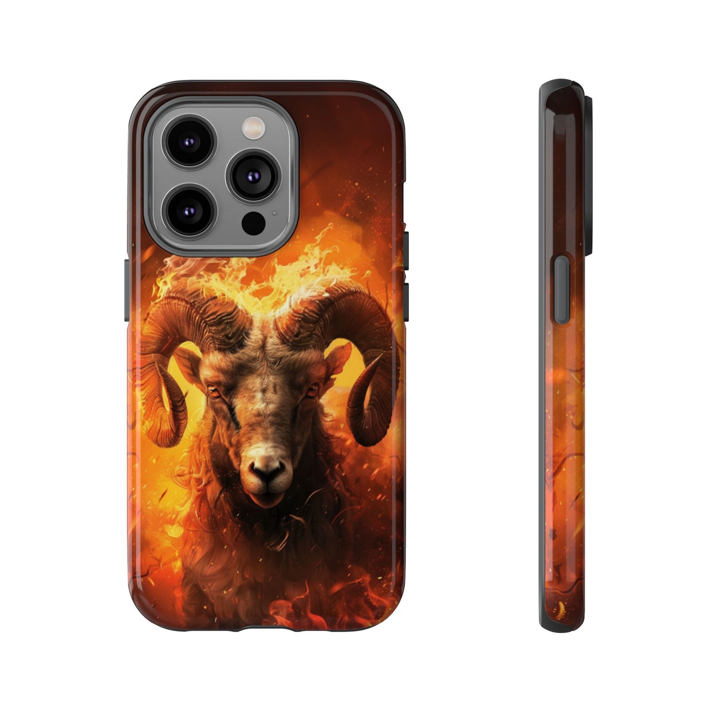 Aries Fire Ram - Tough iPhone Case