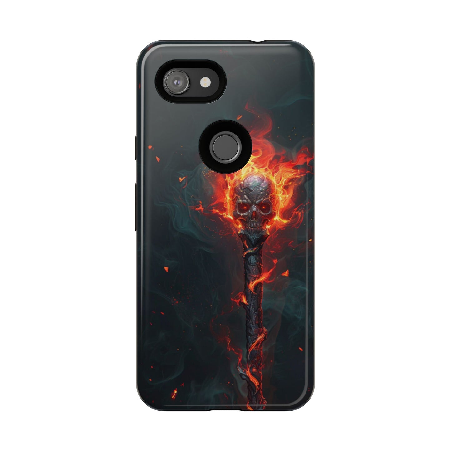 Inferno Skull Staff - Tough Google Pixel Case
