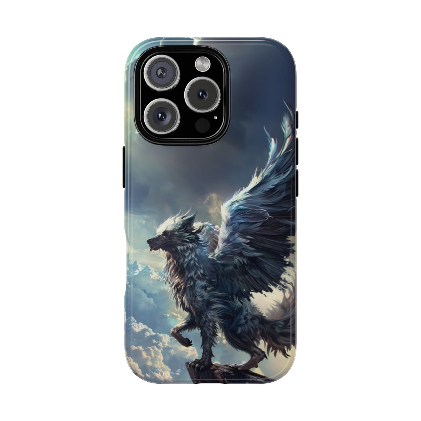 Winged Wolf Protector - iPhone, Google Pixel, Samsung Galaxy