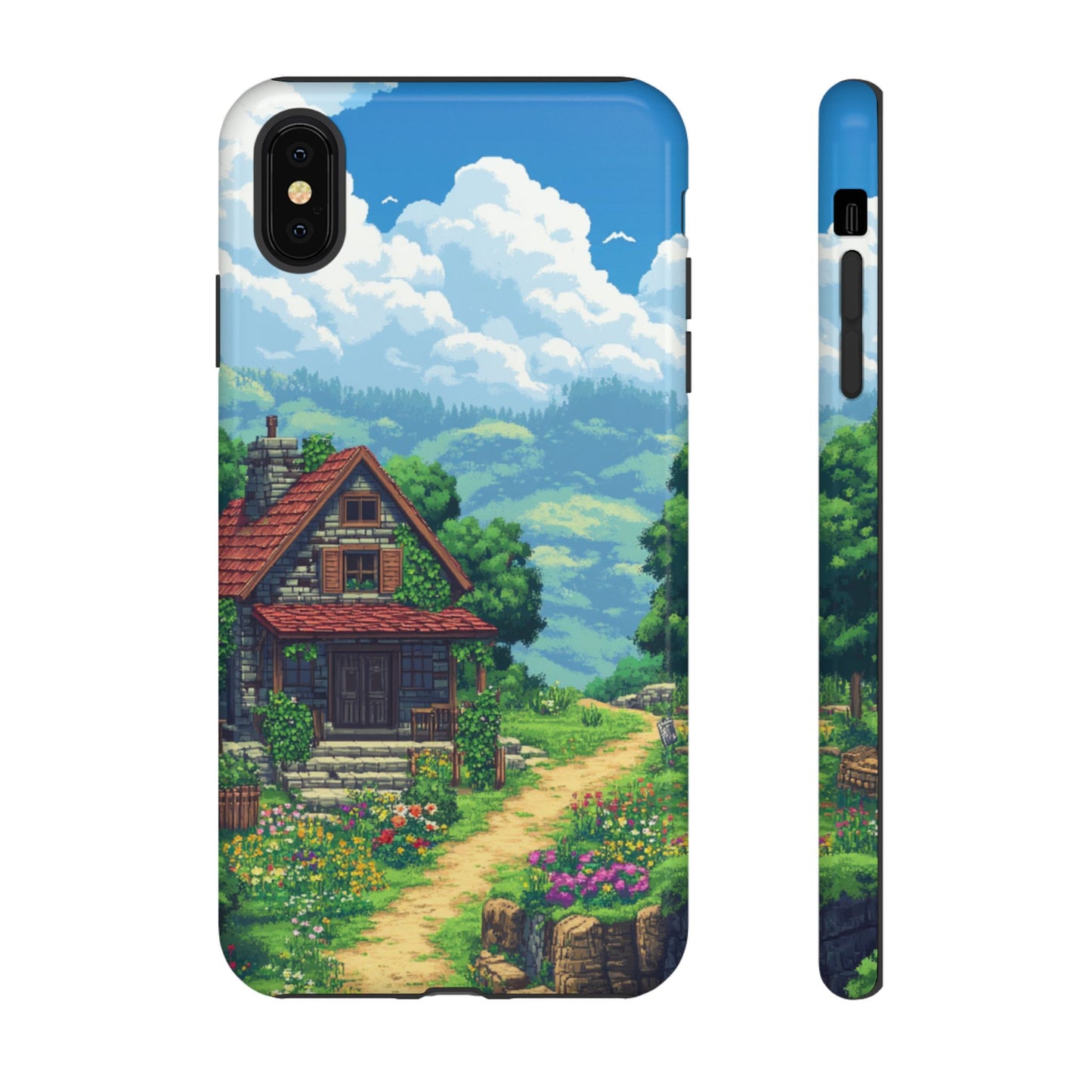Retro Cottage Escape – Tough iPhone Case