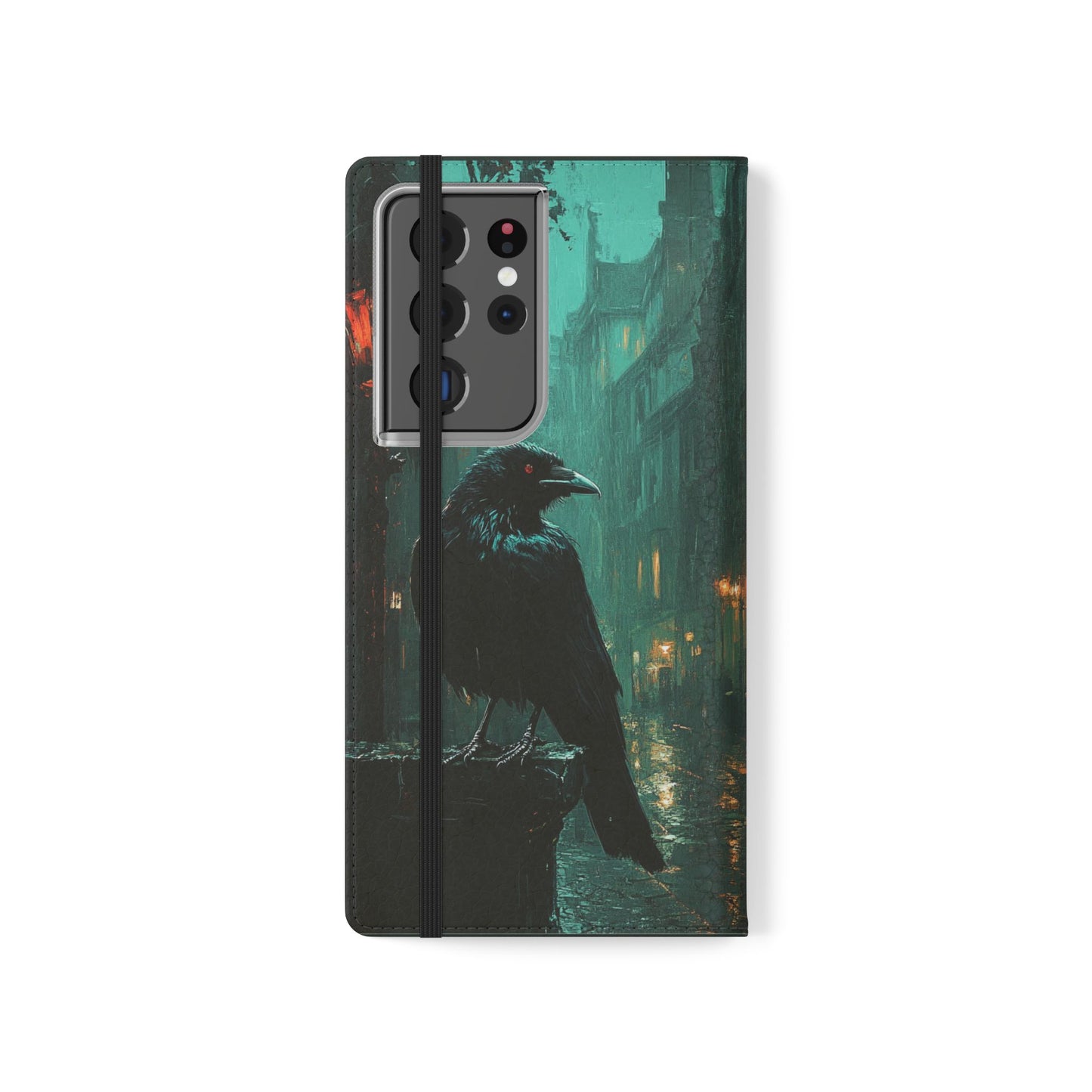 Victorian Raven - Wallet Flip Case