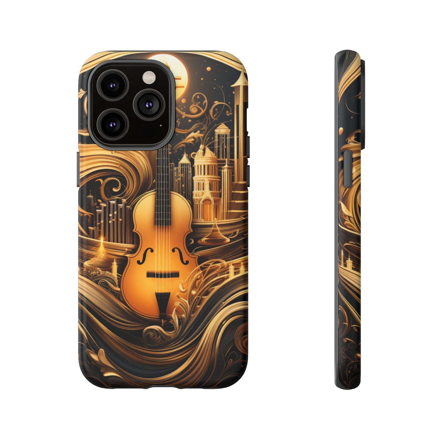 Golden Symphony Phone Case – iPhone, Samsung, Google Pixel
