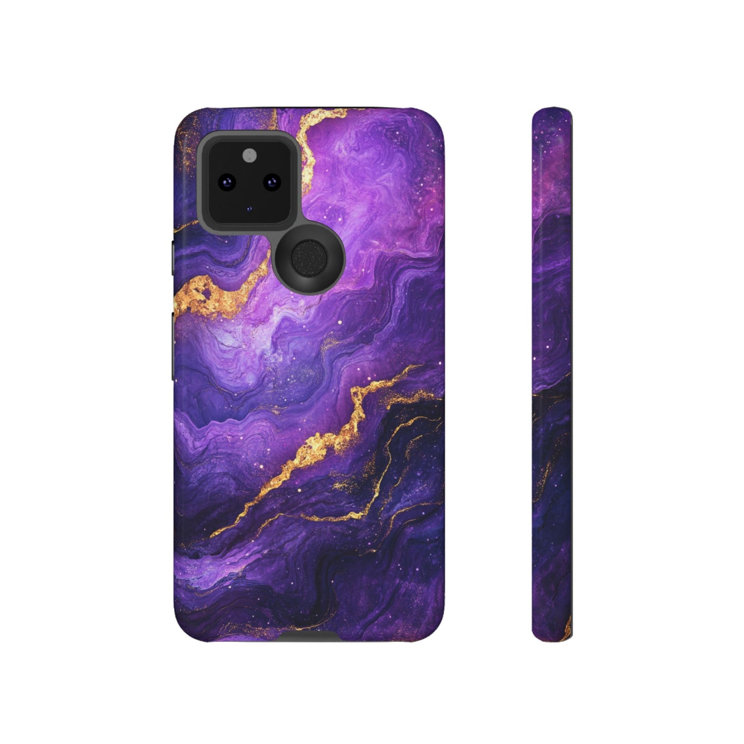 Amethyst Gold Marble – Tough Google Pixel Case
