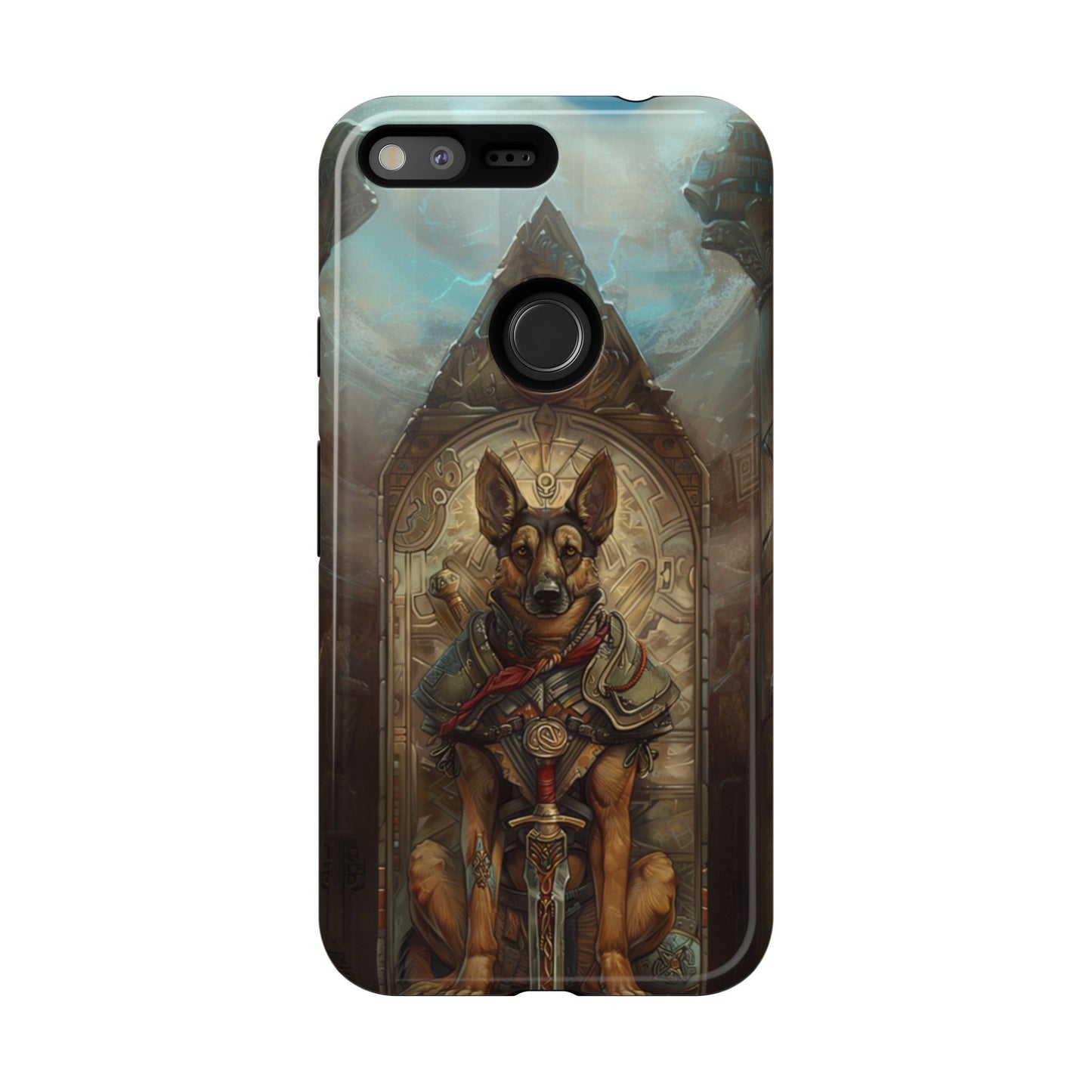 Temple Sentinel Dog – Tough Google Pixel Case