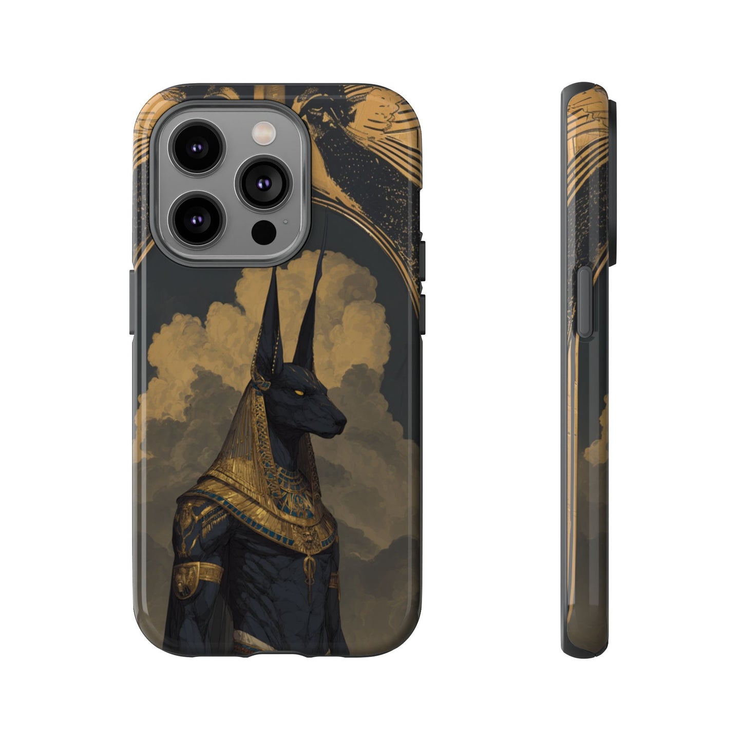 Anubis Golden Jackal – Tough iPhone Case