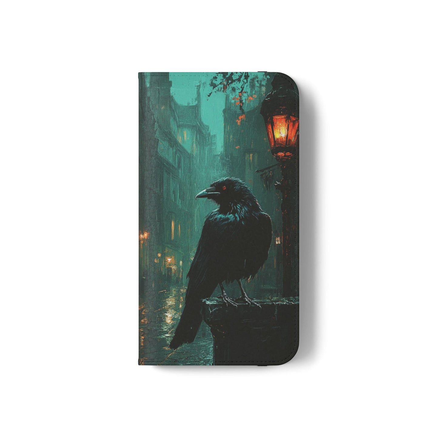 Victorian Raven - Wallet Flip Case