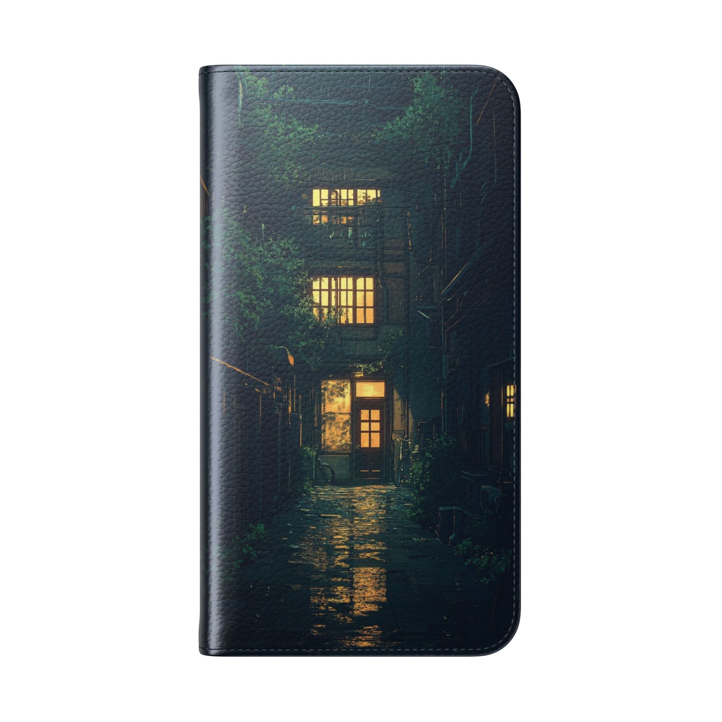 Rainy Alley - Wallet Flip Case