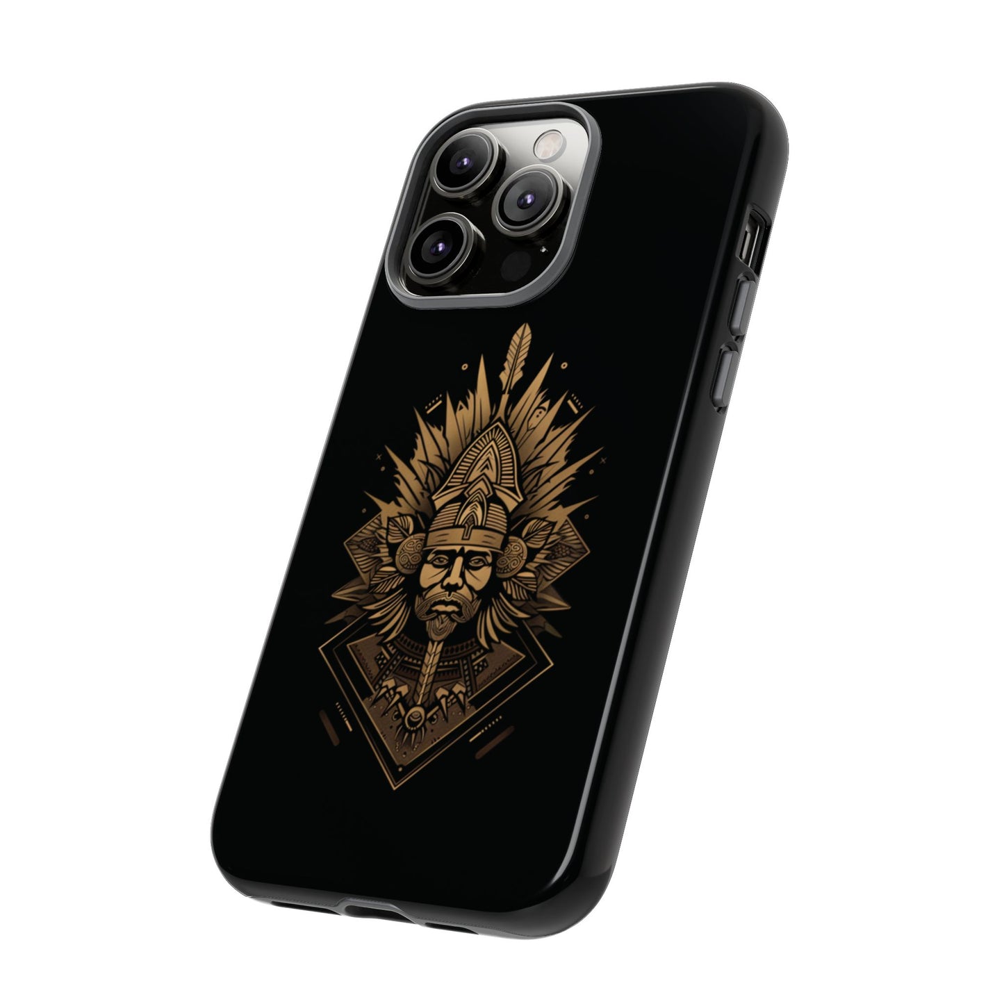 Golden Warrior Guardian - iPhone, Google Pixel, Samsung Galaxy