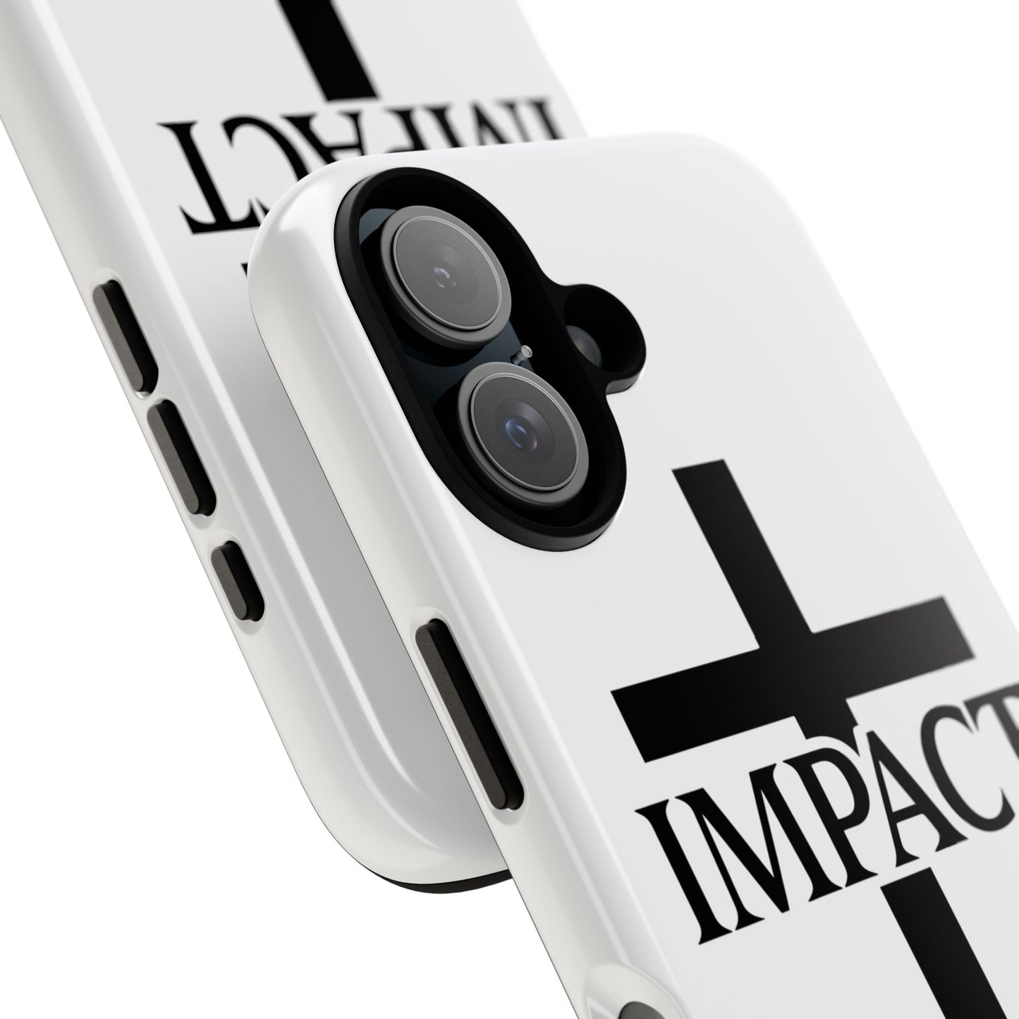 Impact White - Tough iPhone Case