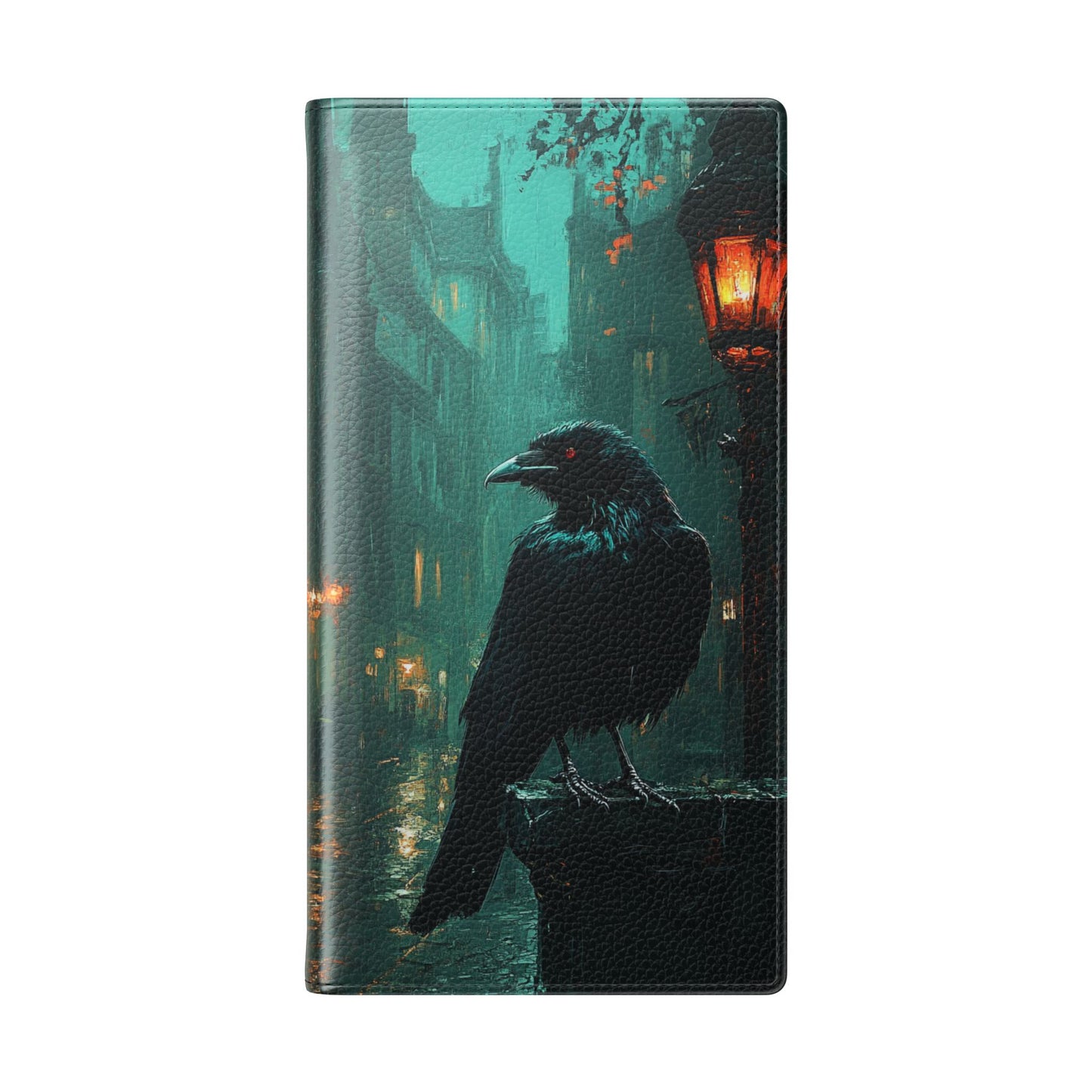 Victorian Raven - Wallet Flip Case