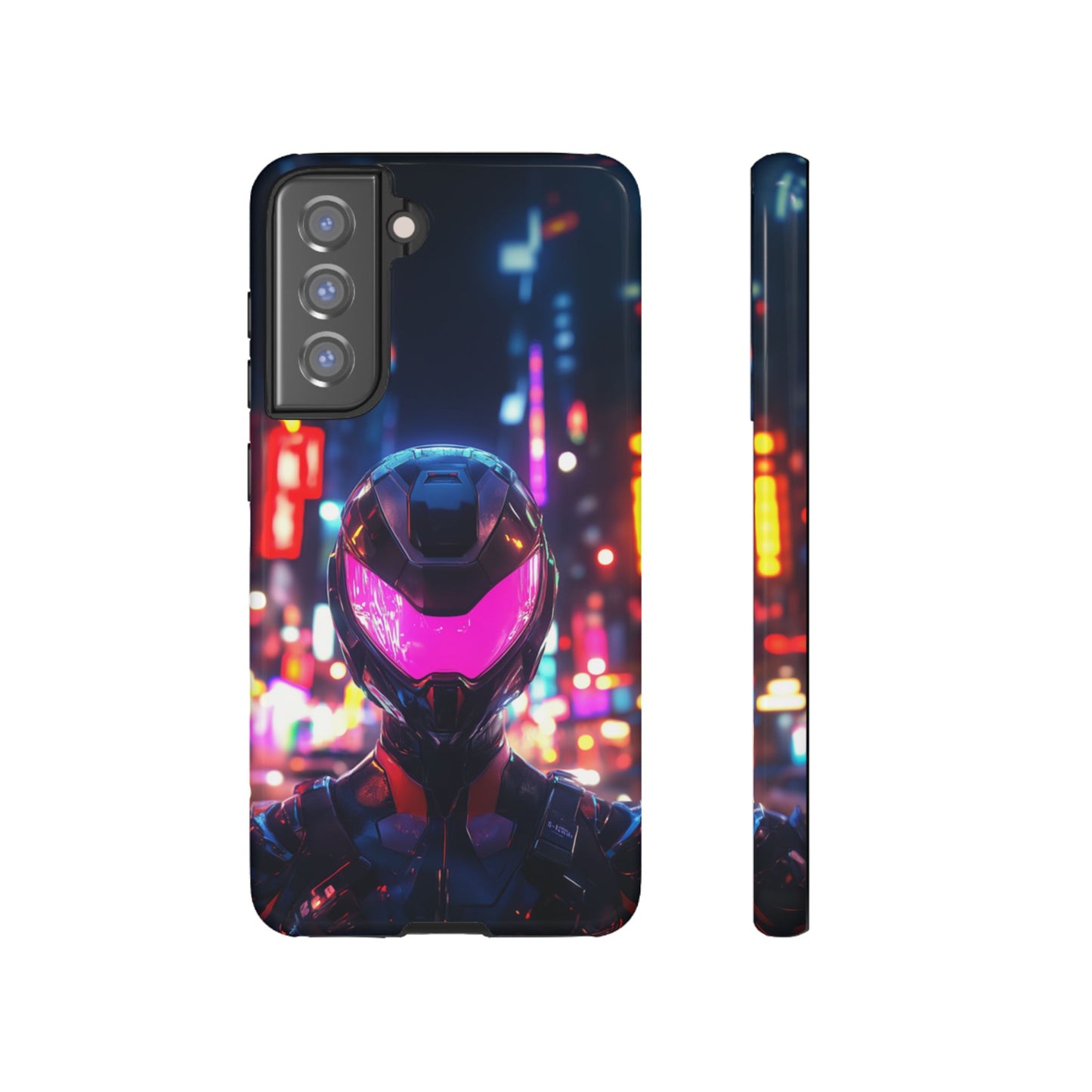 Neon Guardian Warrior – Tough Samsung Galaxy Case