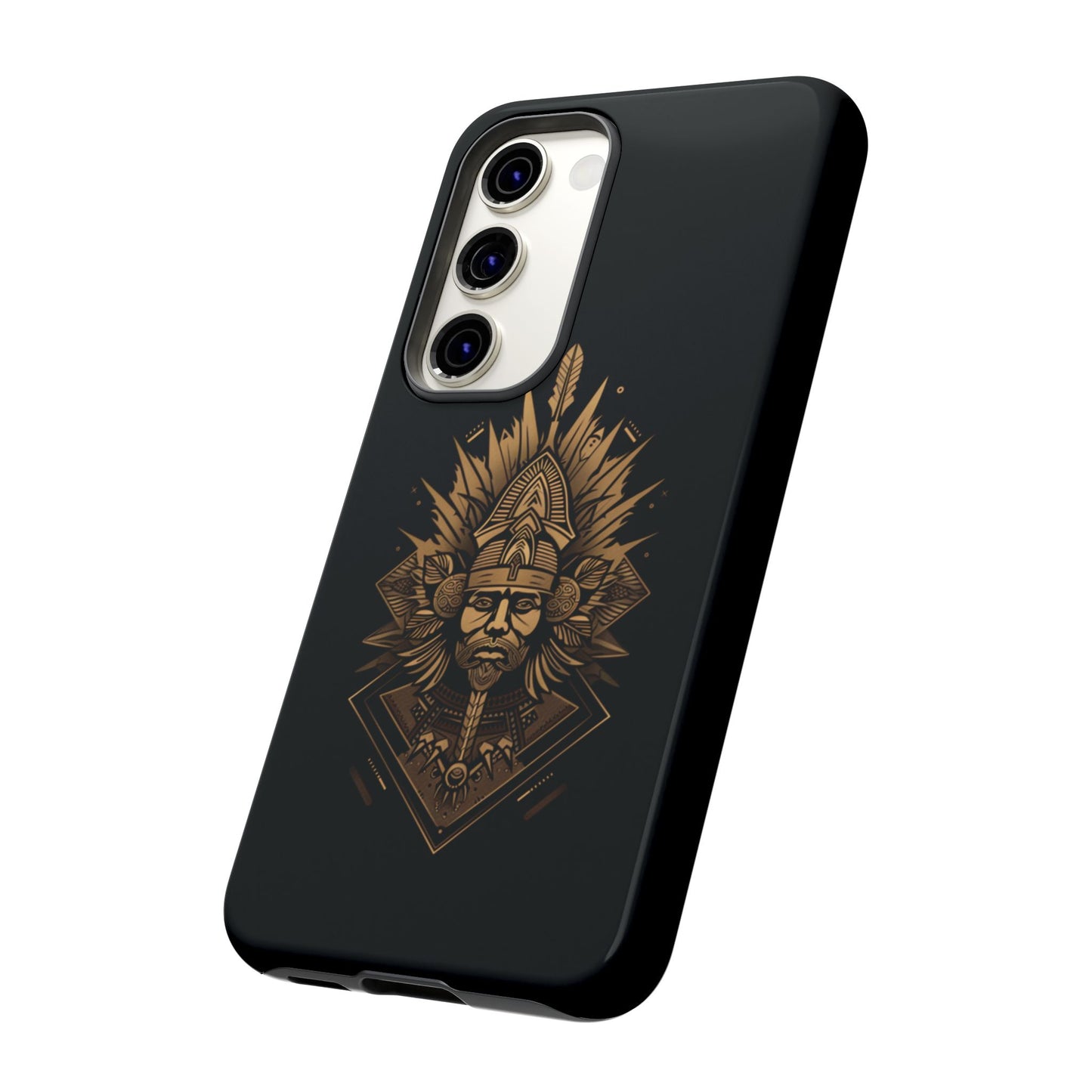 Golden Warrior Guardian - iPhone, Google Pixel, Samsung Galaxy