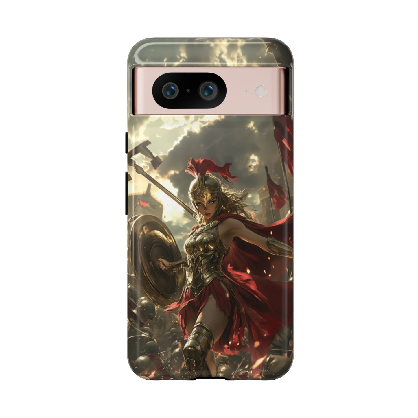 Athena Crimson Vanguard – Tough Google Pixel Case