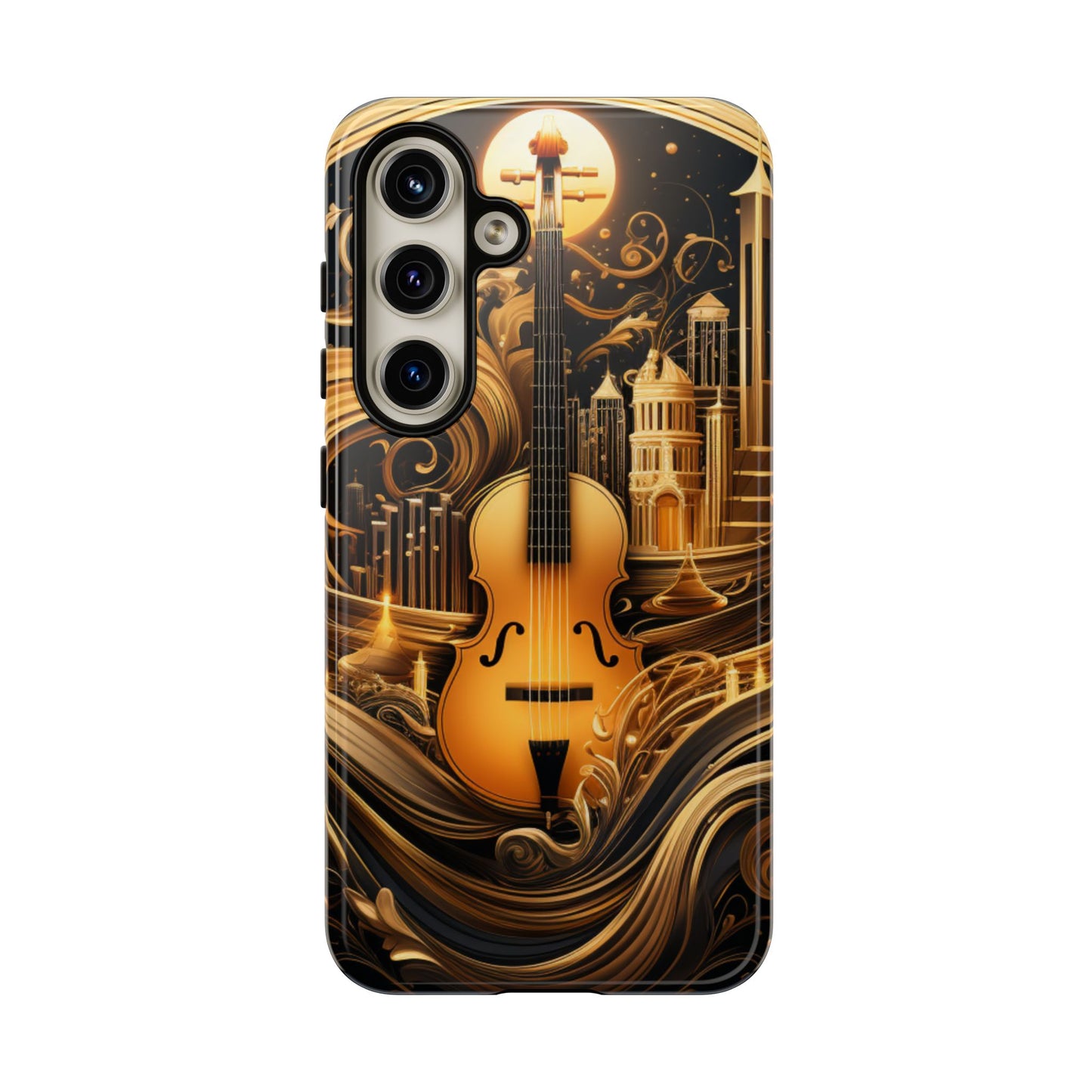 Golden Symphony Phone Case – iPhone, Samsung, Google Pixel