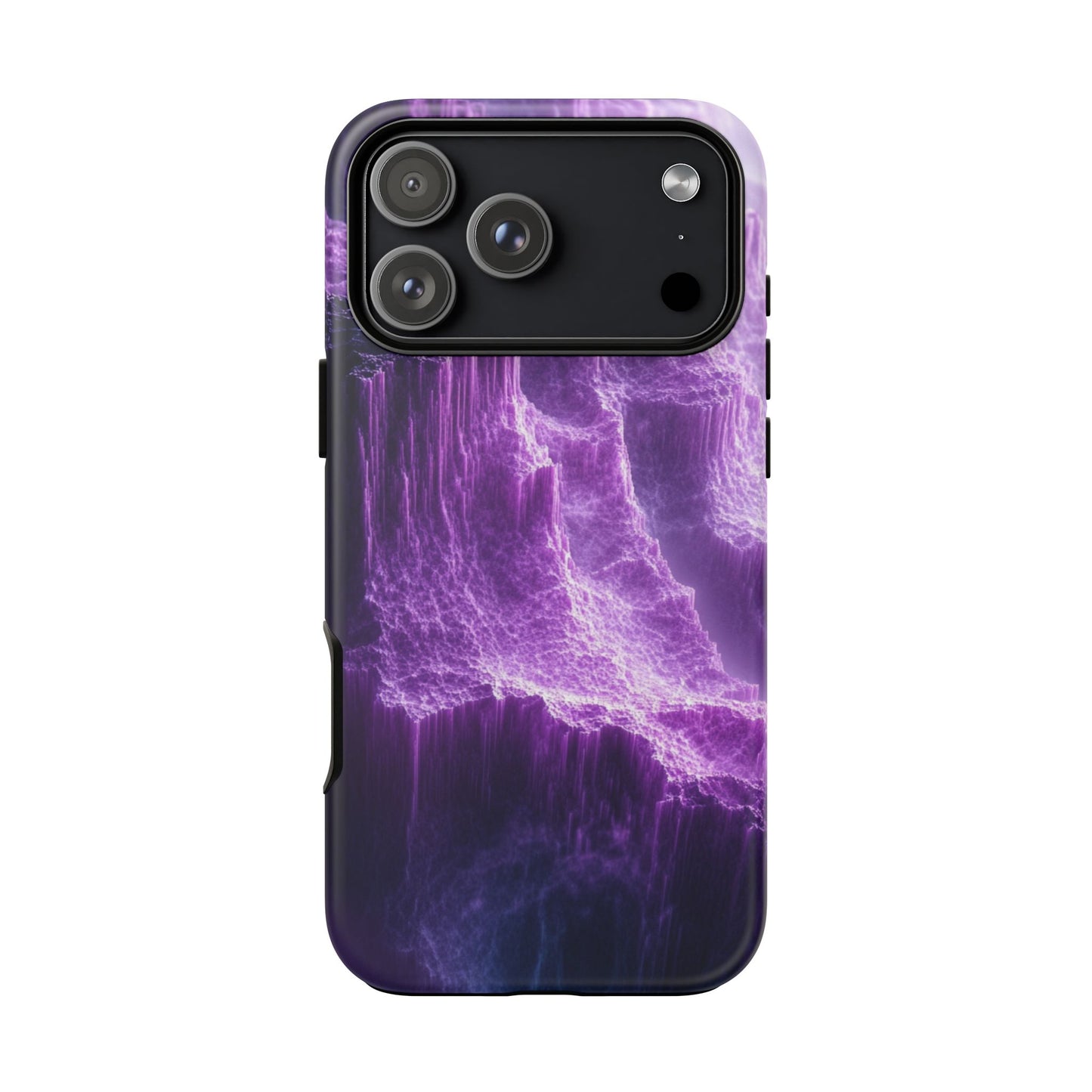 Purple Crystal Canyon - Tough iPhone Case