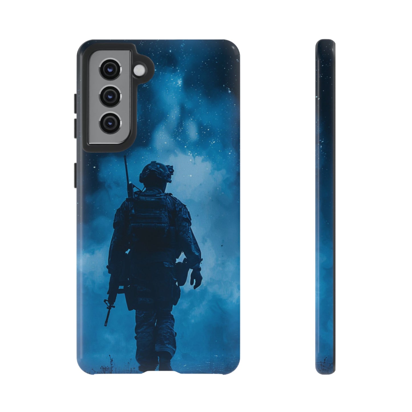Midnight Sentinel Soldier – Tough Samsung Galaxy Case