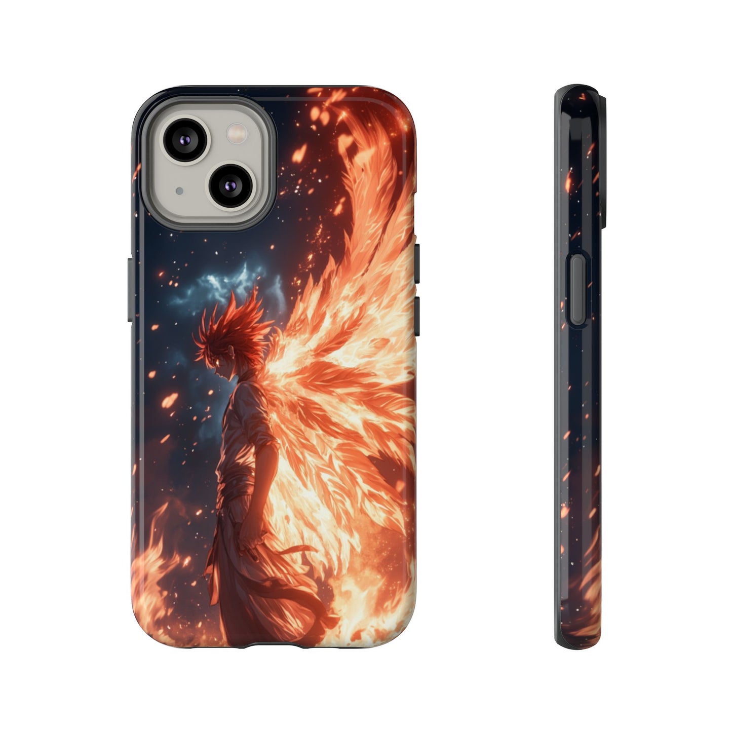 Flaming Guardian Phone Case – iPhone, Samsung, Google Pixel