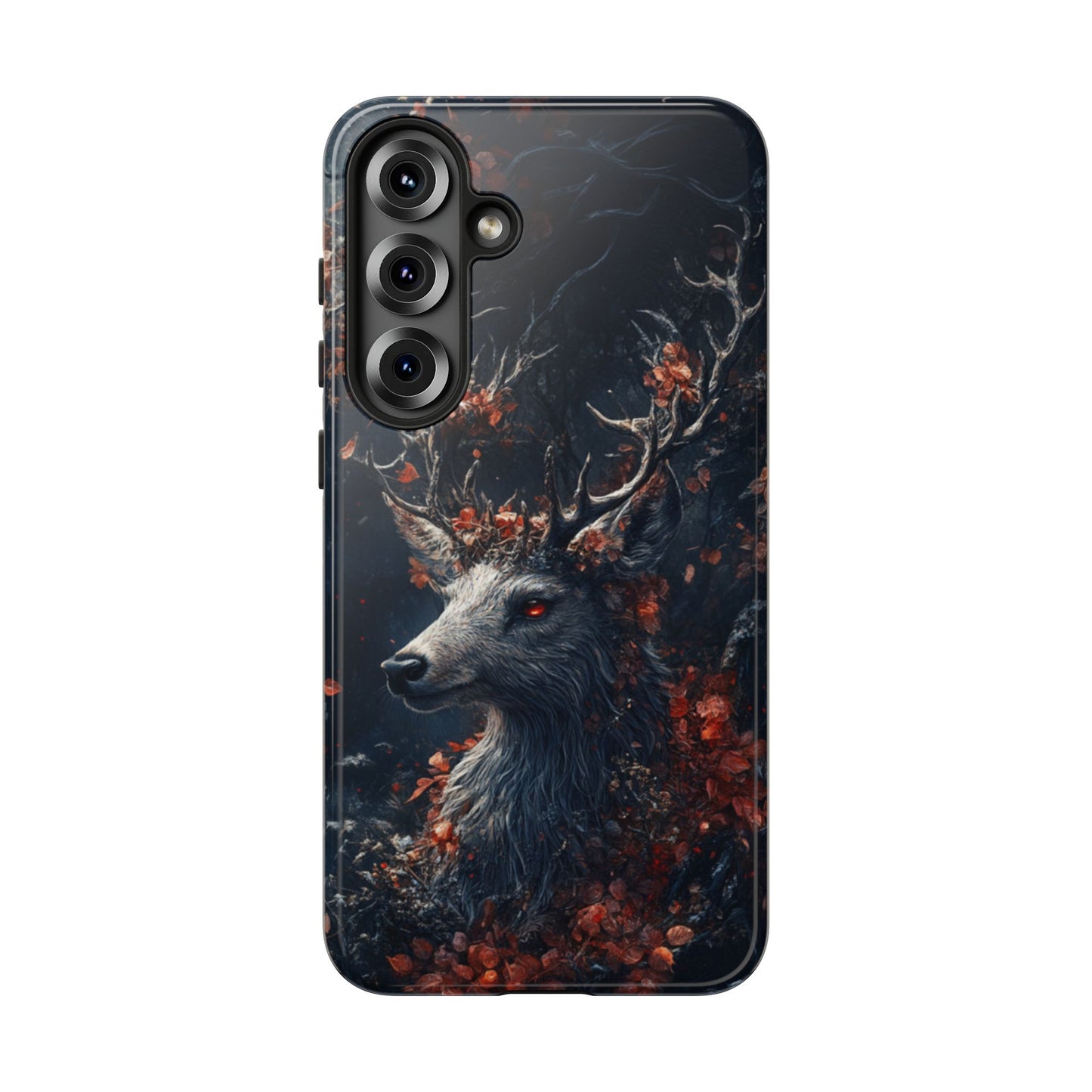 Crimson Stag Blossom – Tough Samsung Galaxy Case