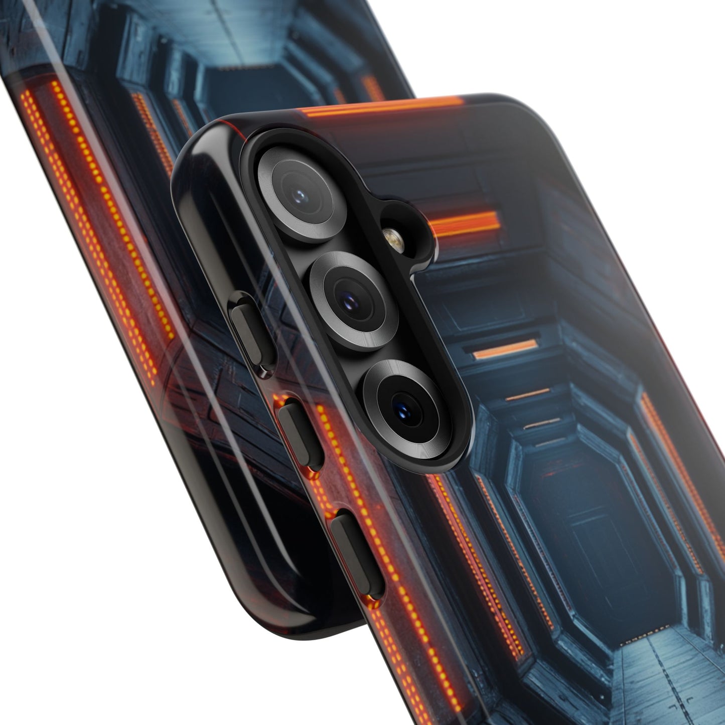 Red Alert Corridor – Tough Samsung Galaxy Case
