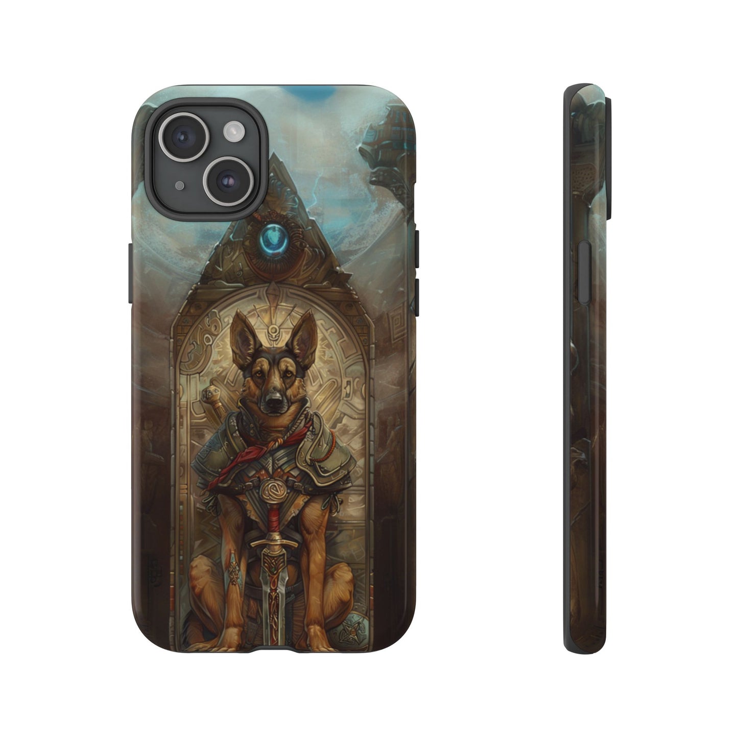 Temple Sentinel Dog – Tough iPhone Case