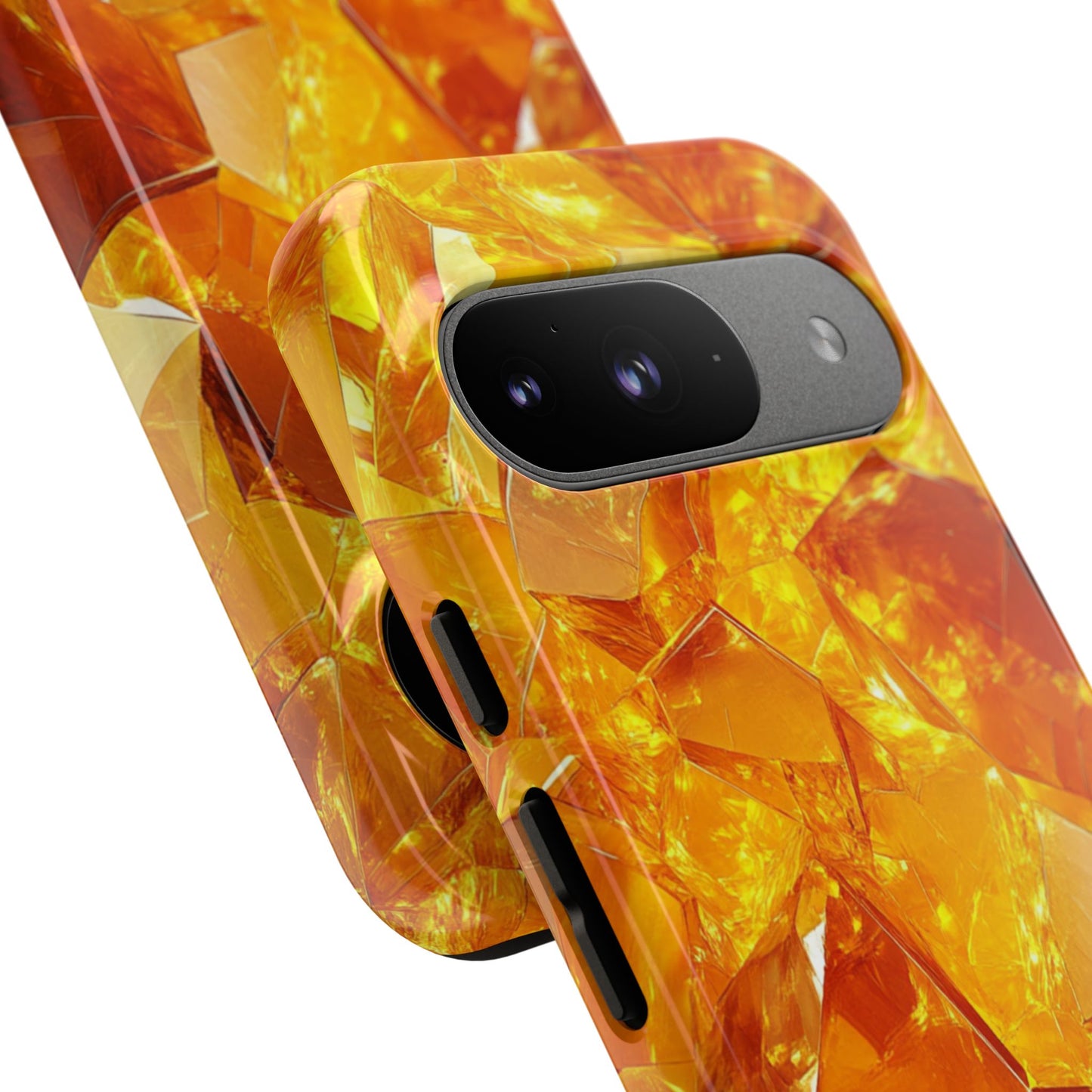 Amber Crystal Shards – Tough Google Pixel Case