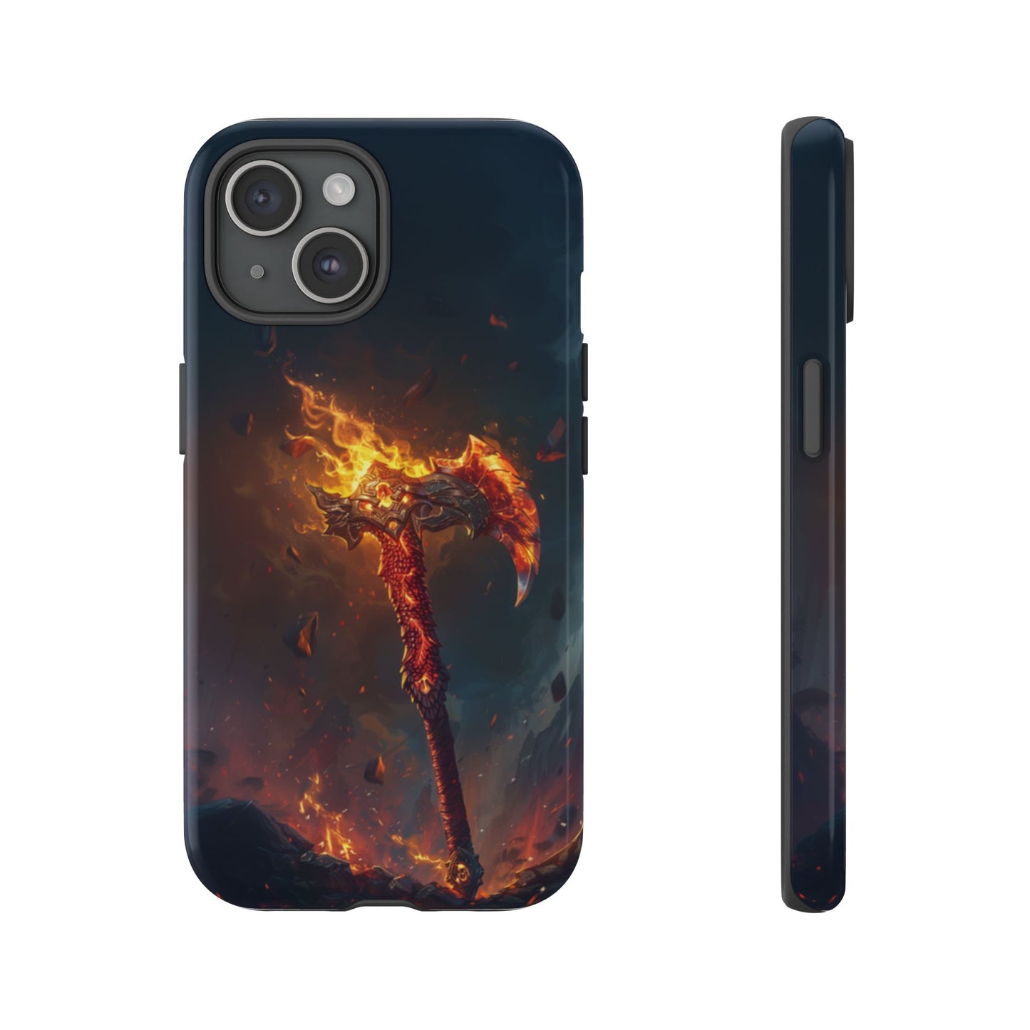 Dragon Fire Axe - Tough iPhone Case