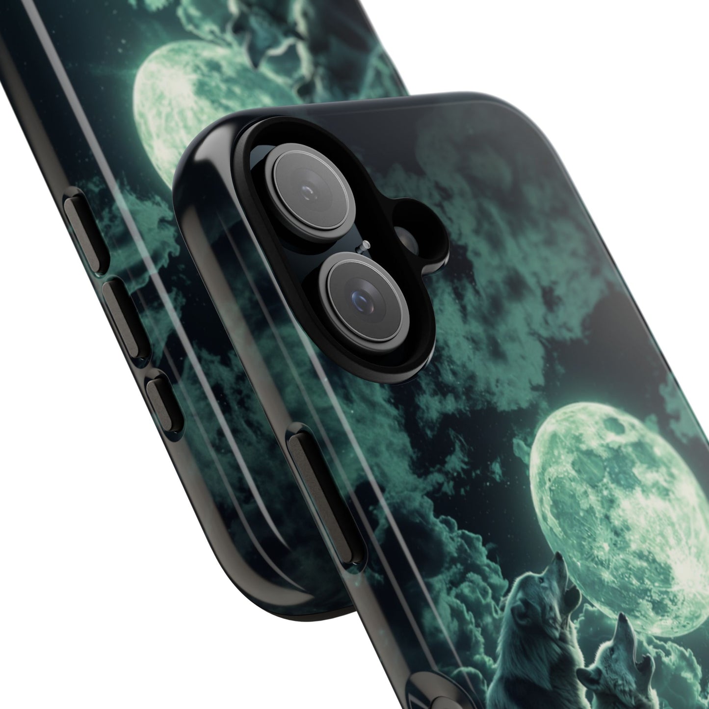 Moonlit Wolf Chorus - Tough iPhone Case
