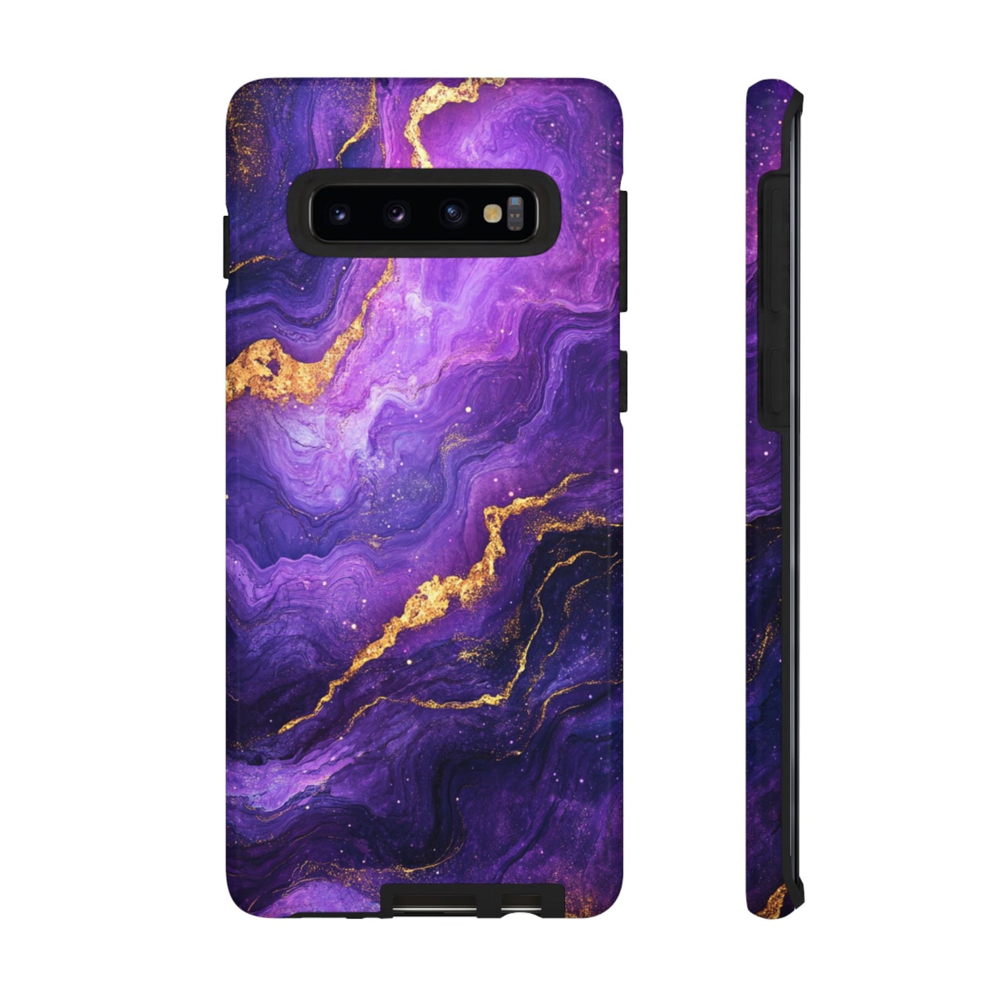 Amethyst Gold Marble – Tough Samsung Galaxy Case