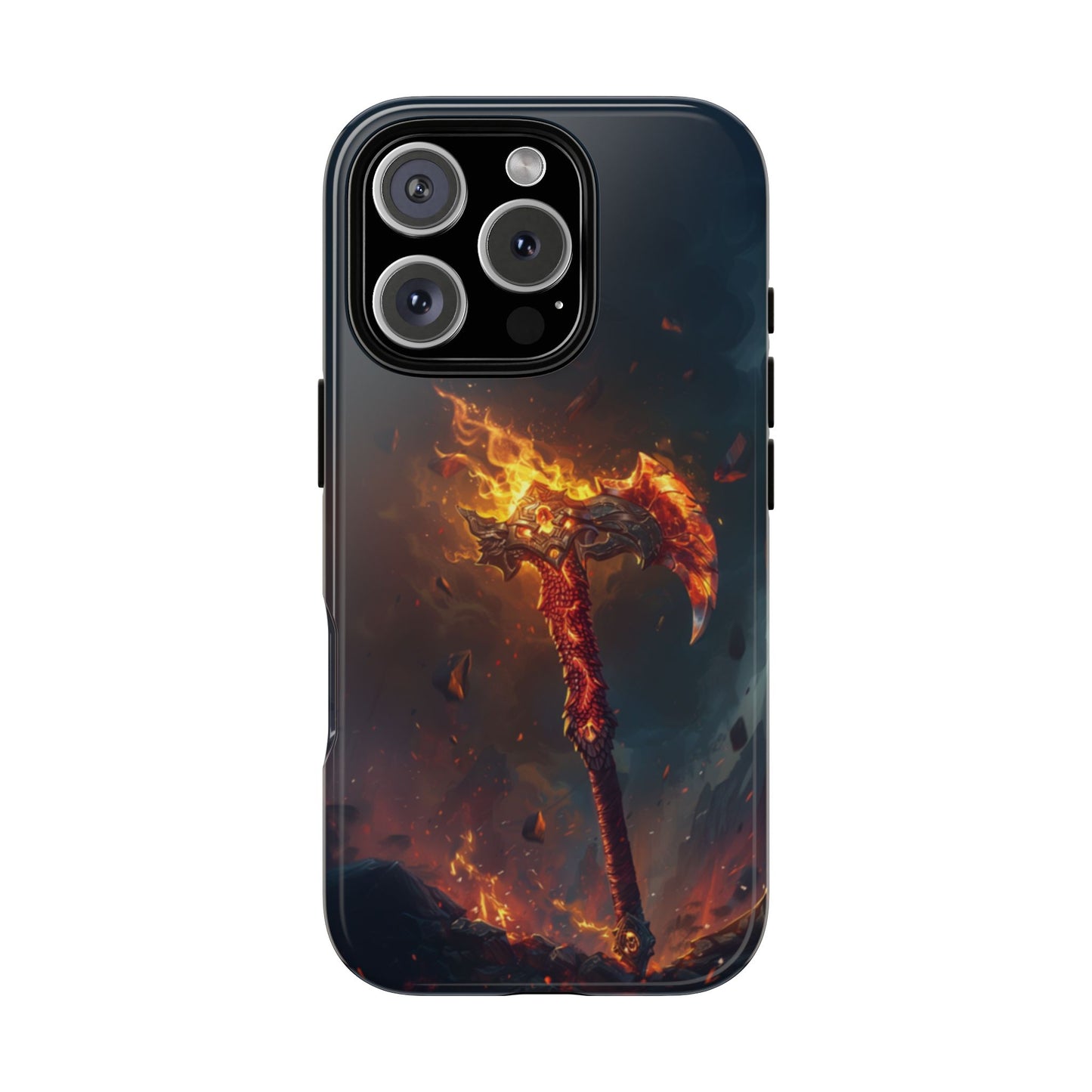 Dragon Fire Axe - Tough iPhone Case