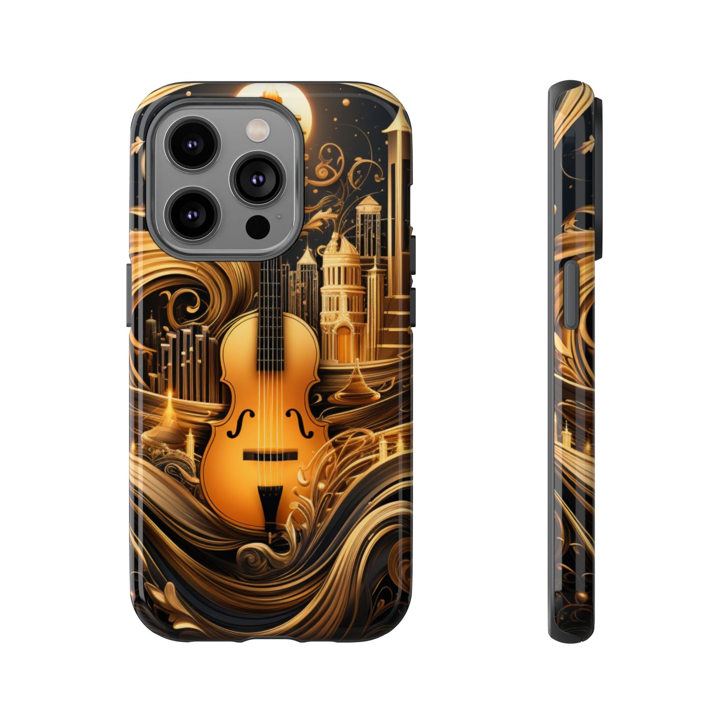 Golden Symphony Phone Case – iPhone, Samsung, Google Pixel