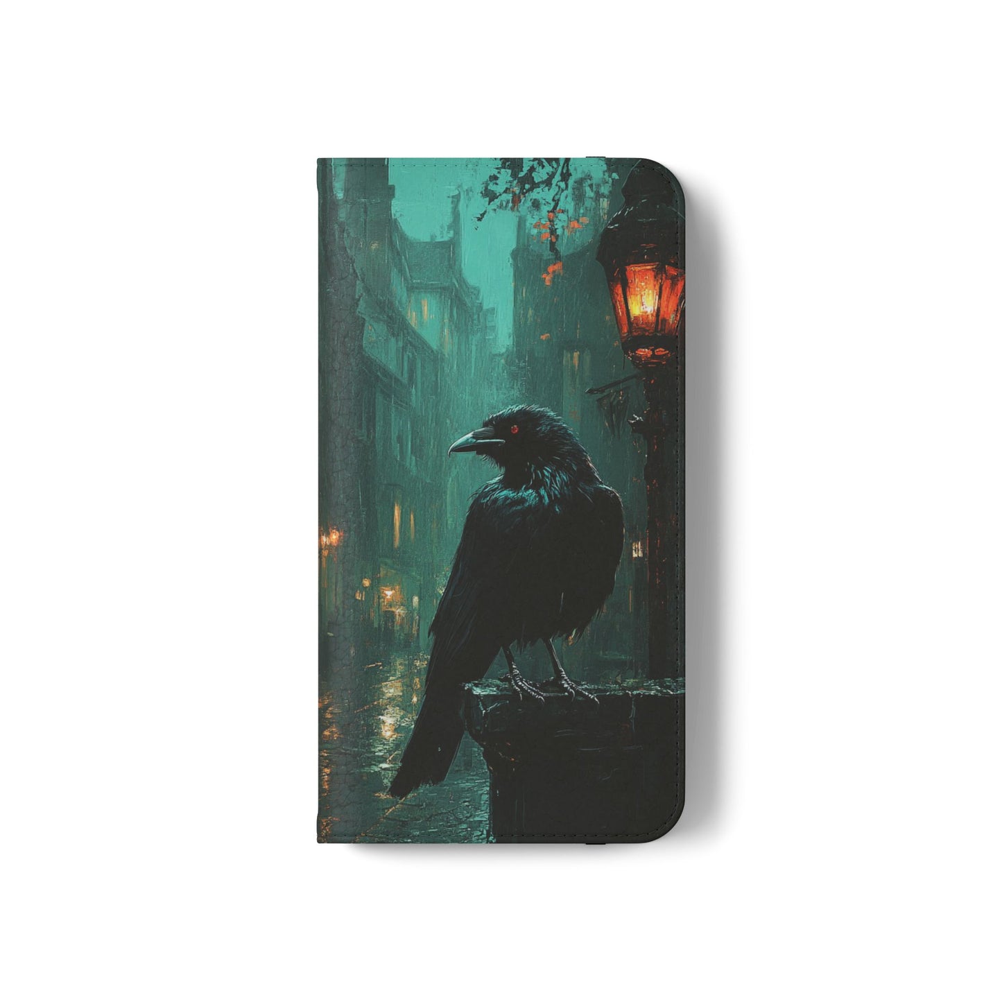 Victorian Raven - Wallet Flip Case