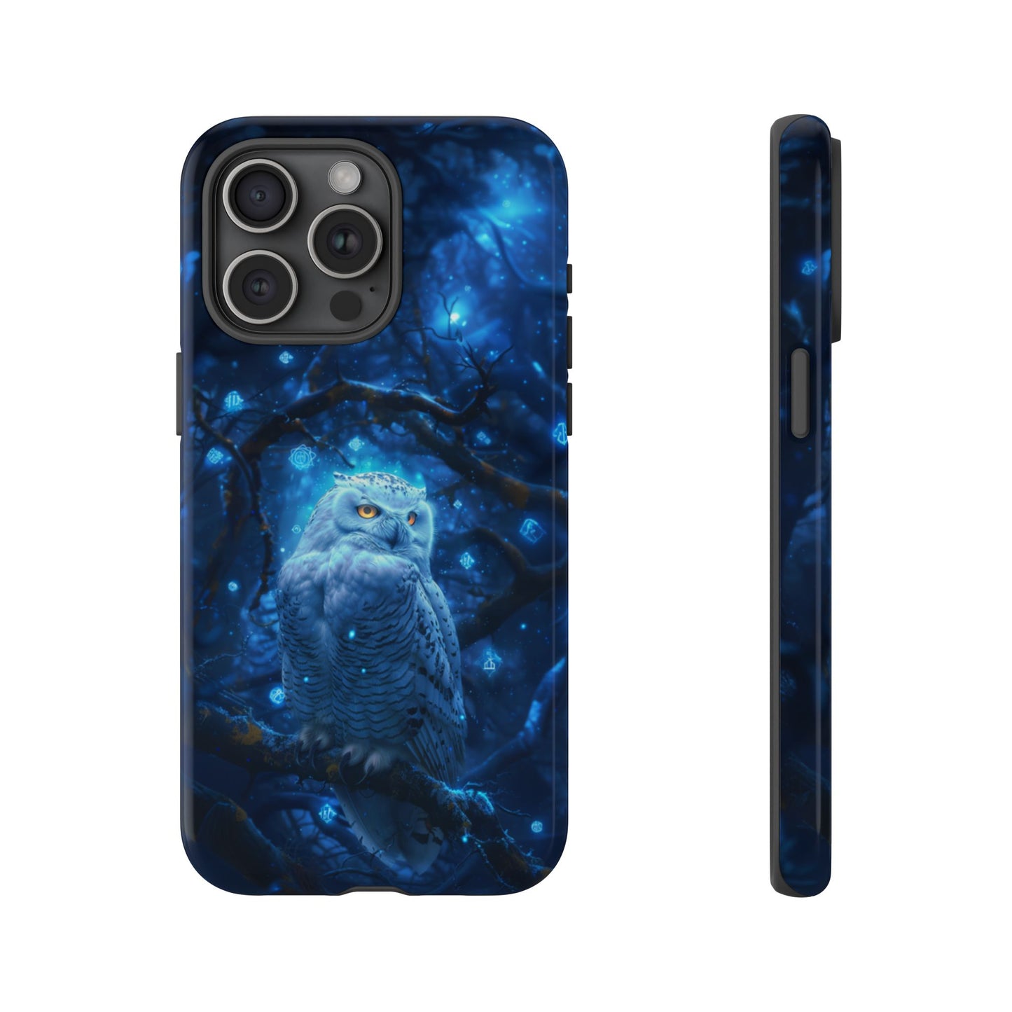 Luminous Rune Owl – Tough iPhone Case