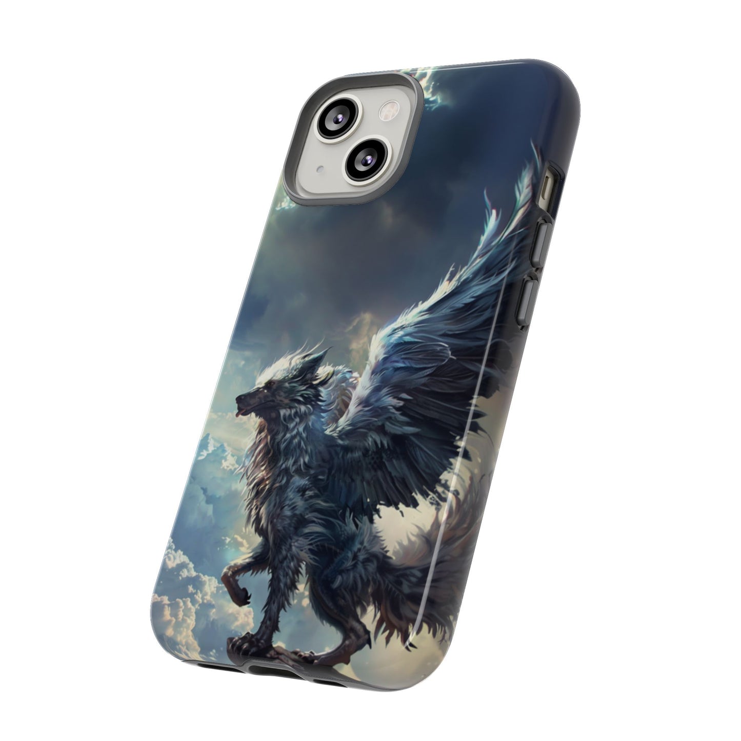 Winged Wolf Protector - iPhone, Google Pixel, Samsung Galaxy