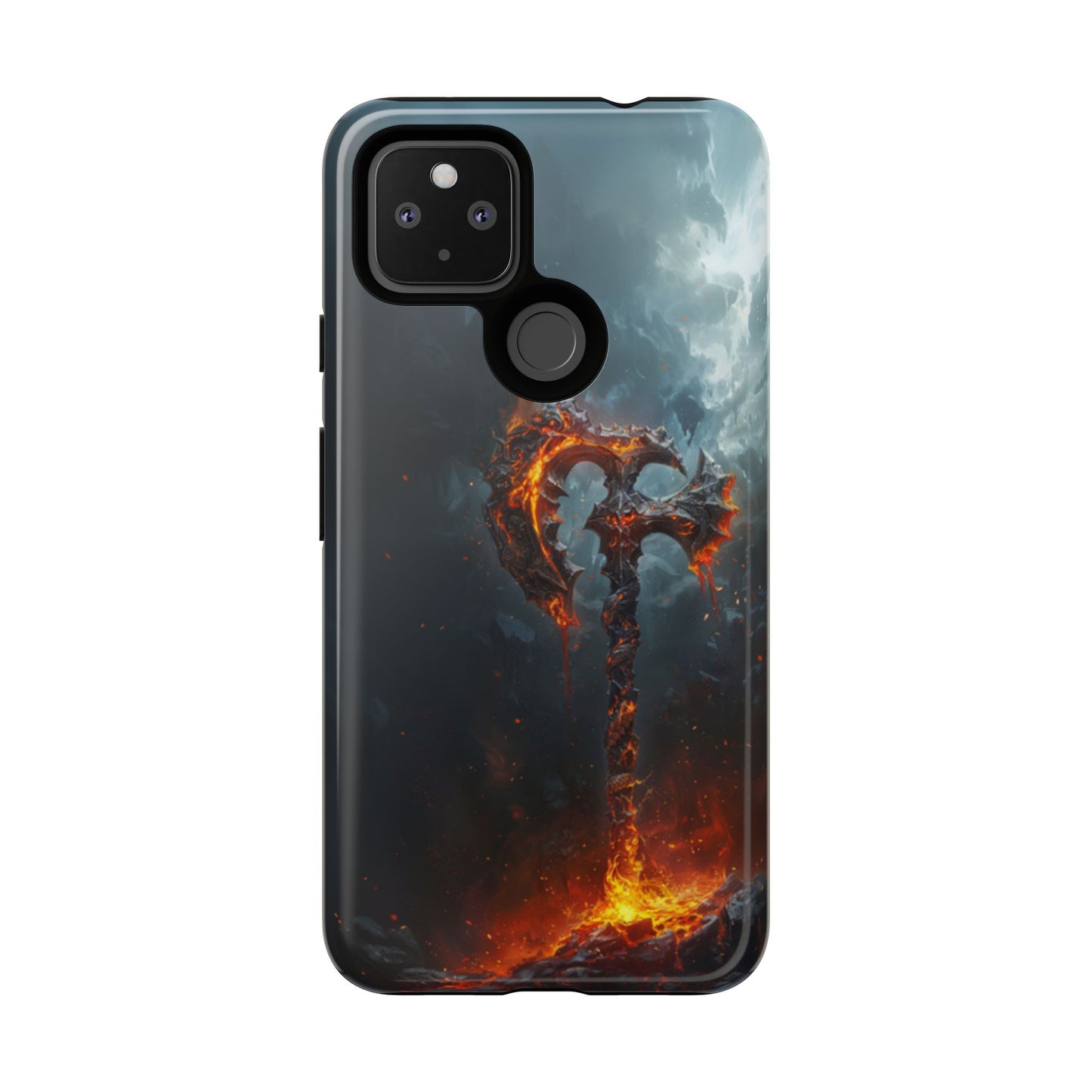 Molten War Axe - Tough Google Pixel Case