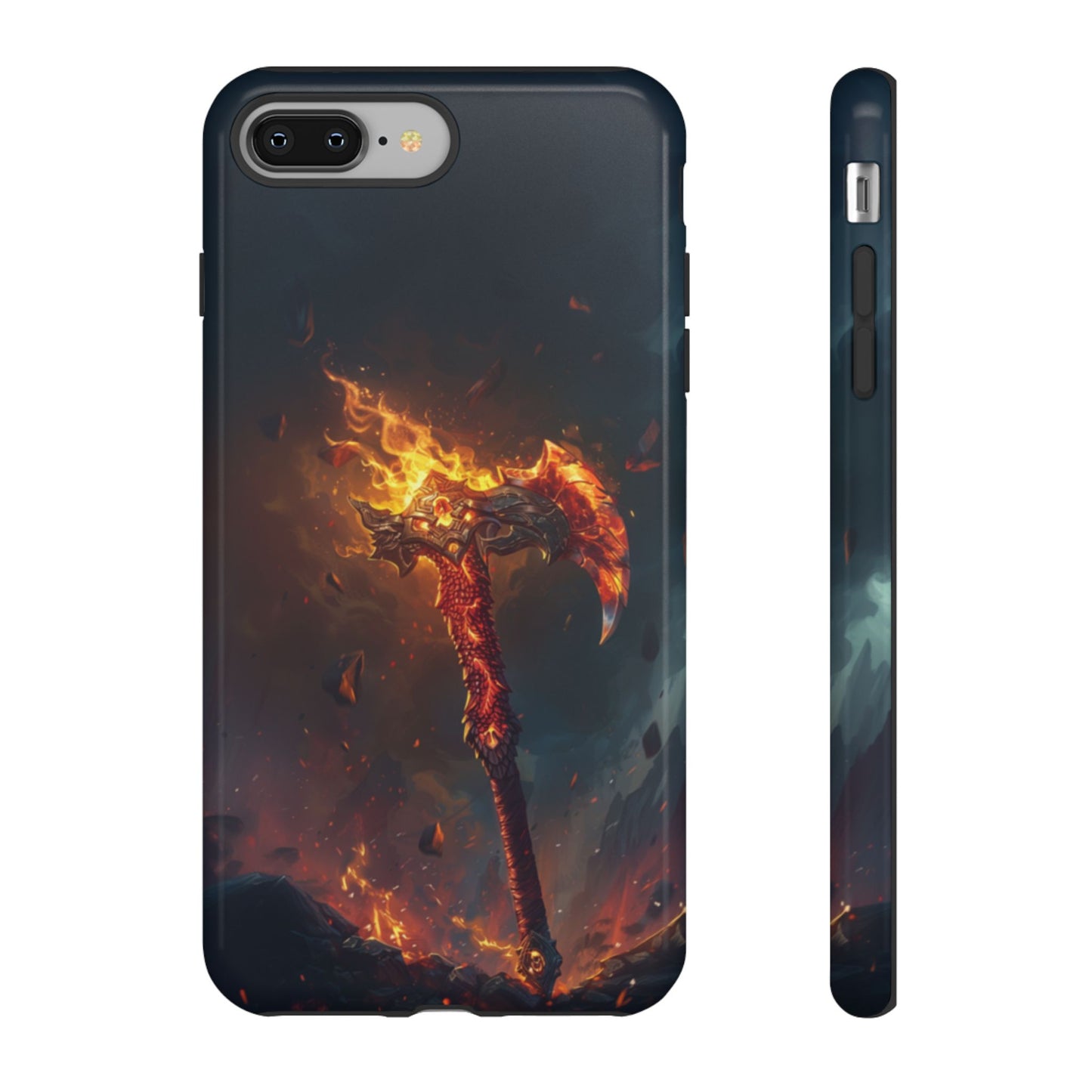 Dragon Fire Axe - Tough iPhone Case