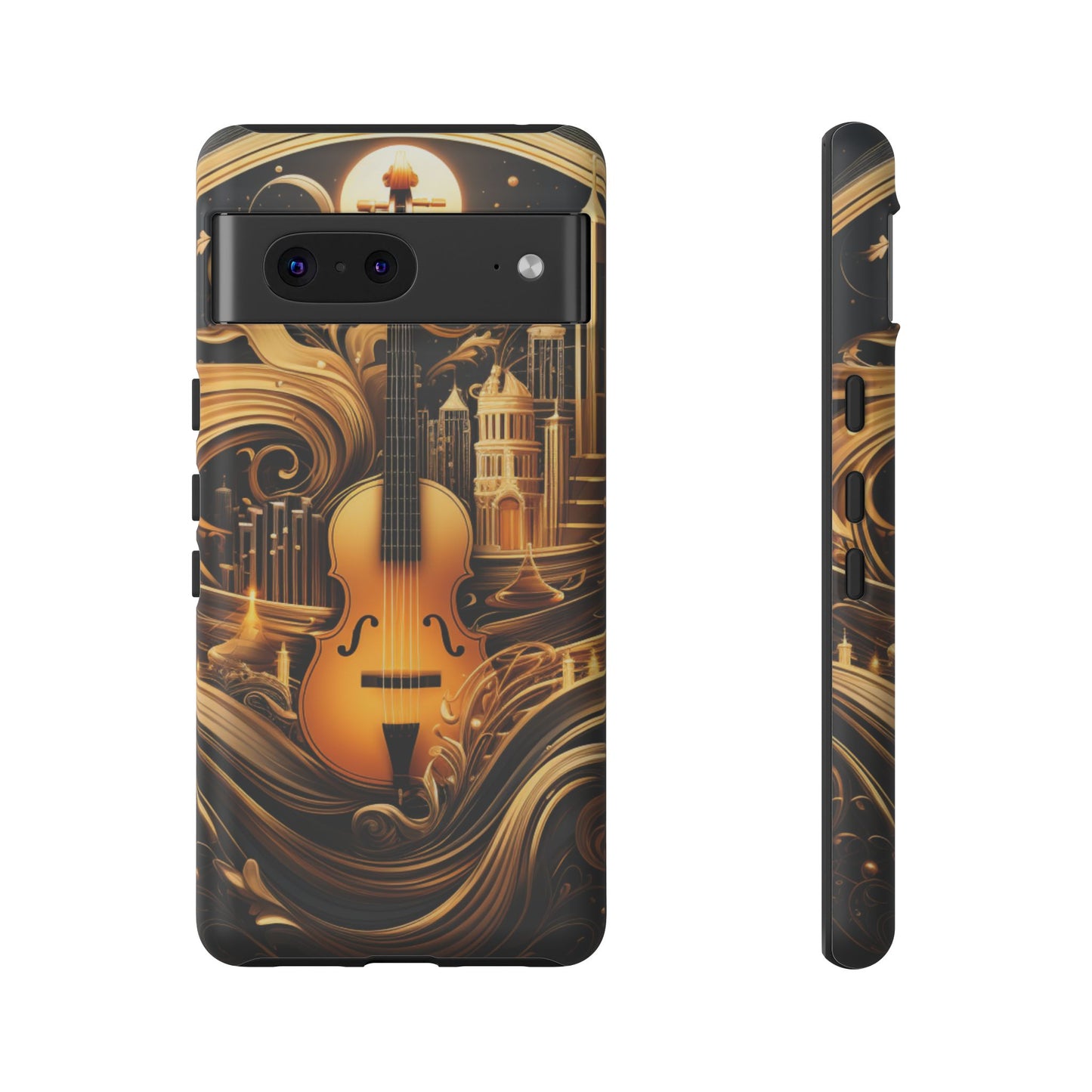Golden Symphony Phone Case – iPhone, Samsung, Google Pixel