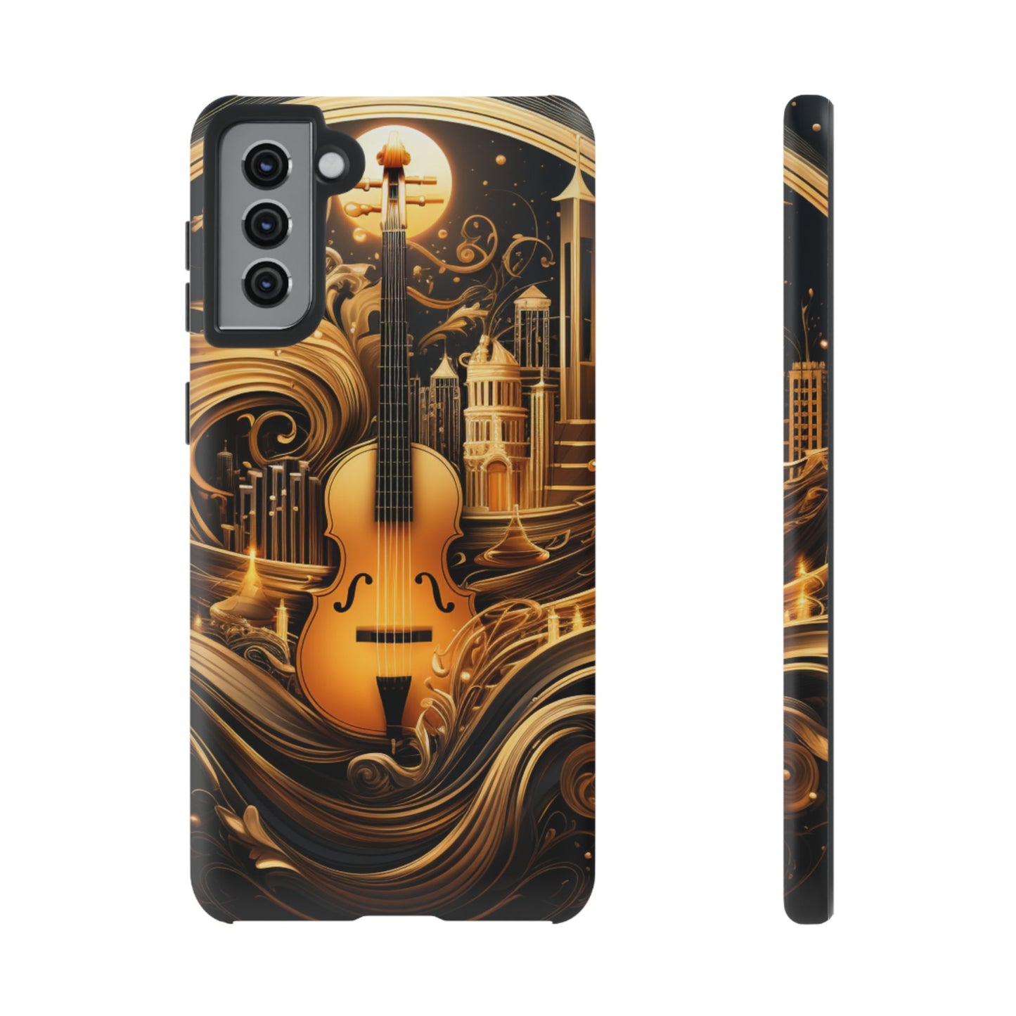 Golden Symphony Phone Case – iPhone, Samsung, Google Pixel