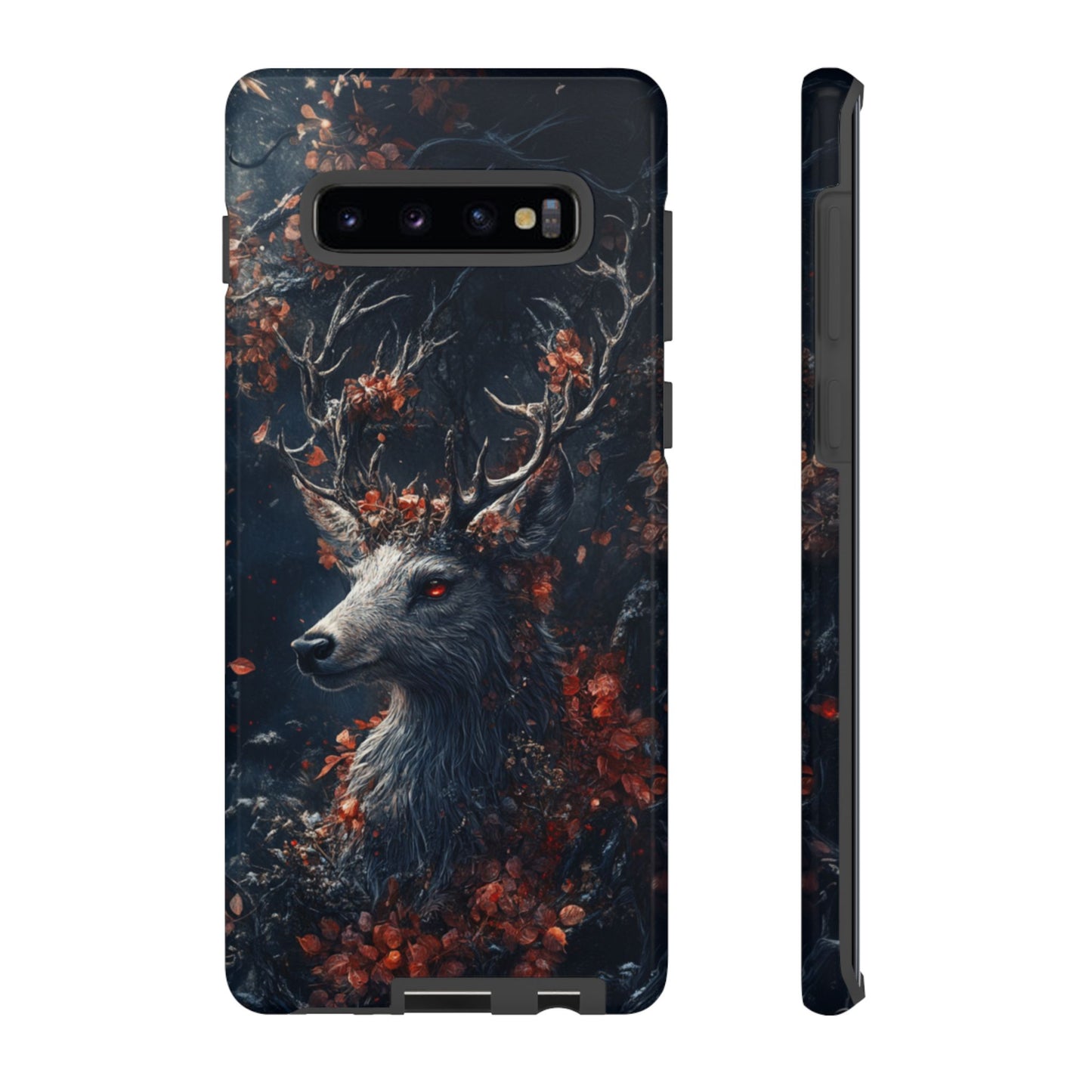Crimson Stag Blossom – Tough Samsung Galaxy Case