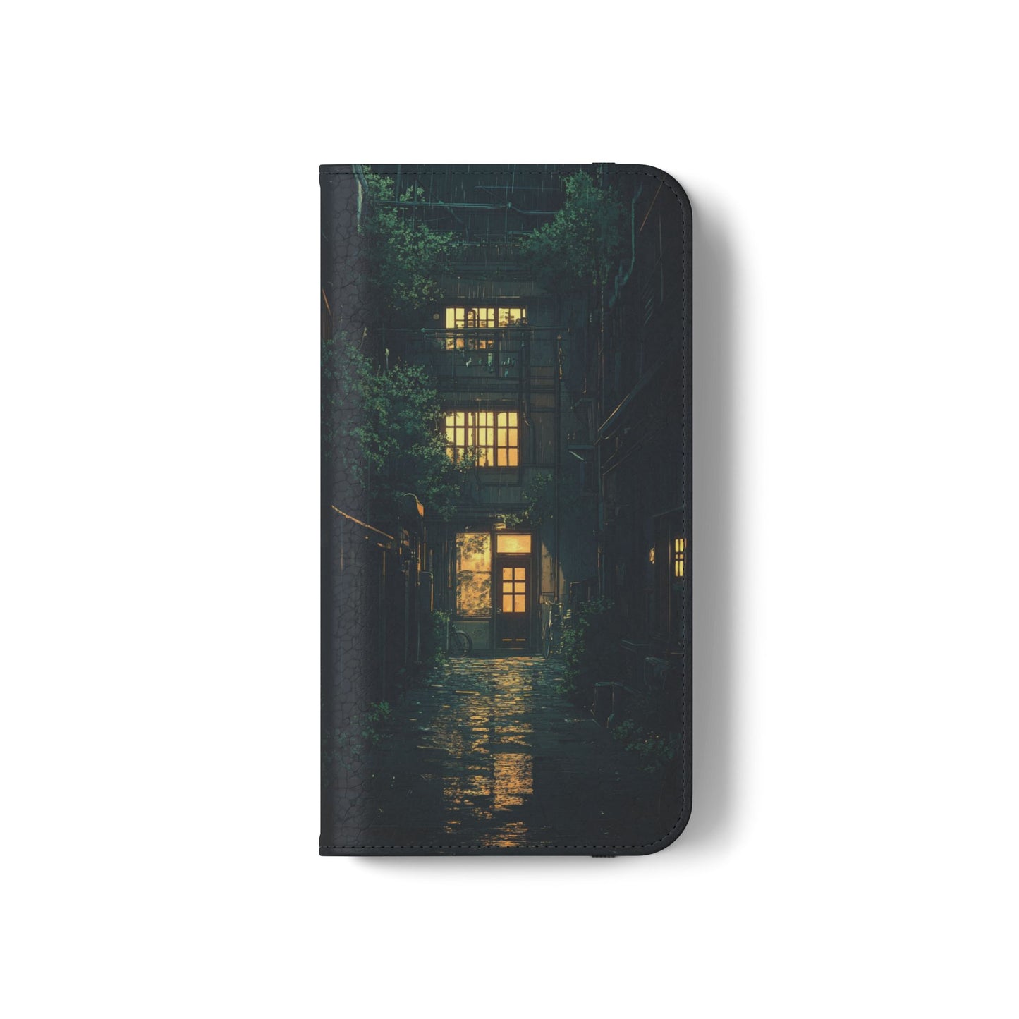 Rainy Alley - Wallet Flip Case