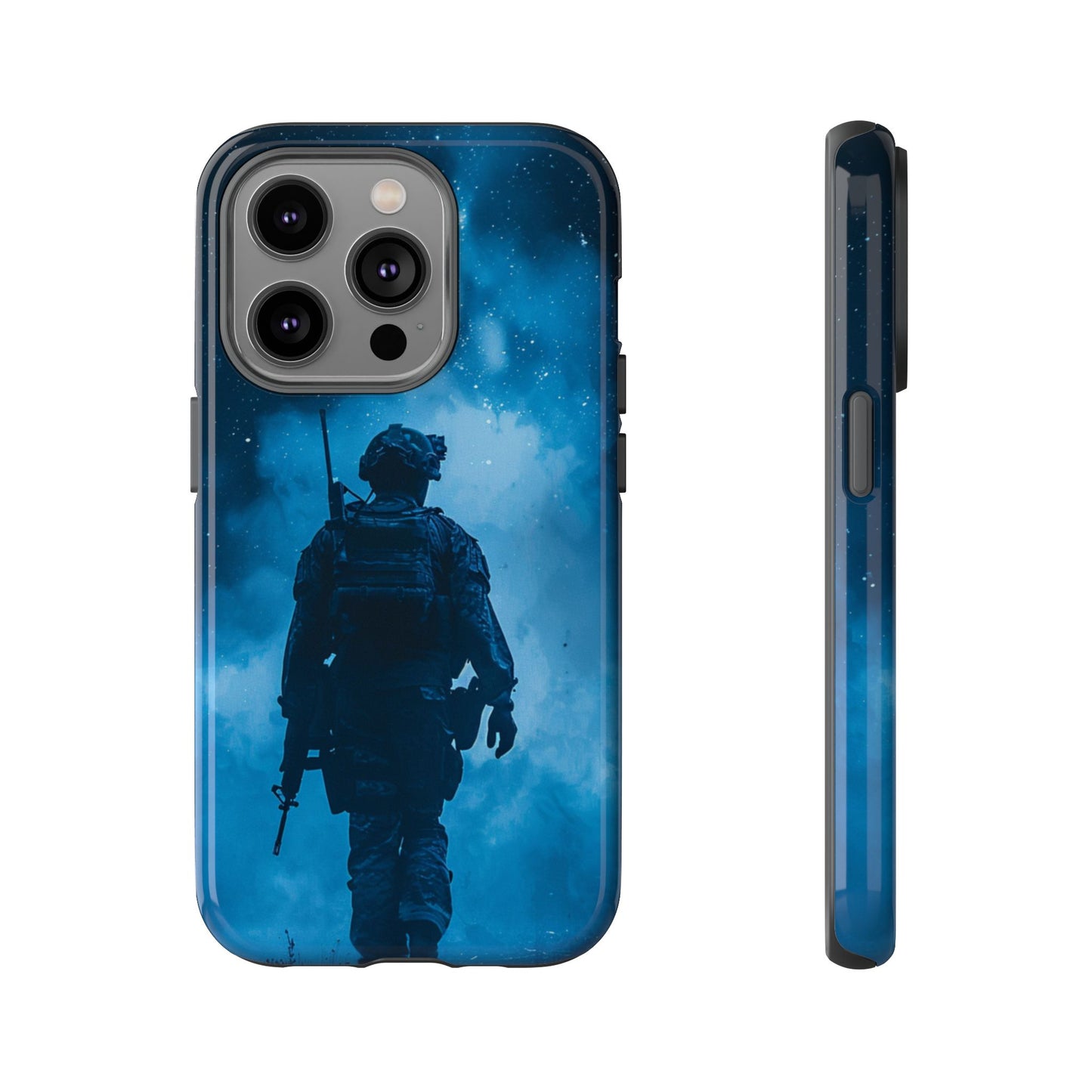 Midnight Sentinel Soldier – Tough iPhone Case